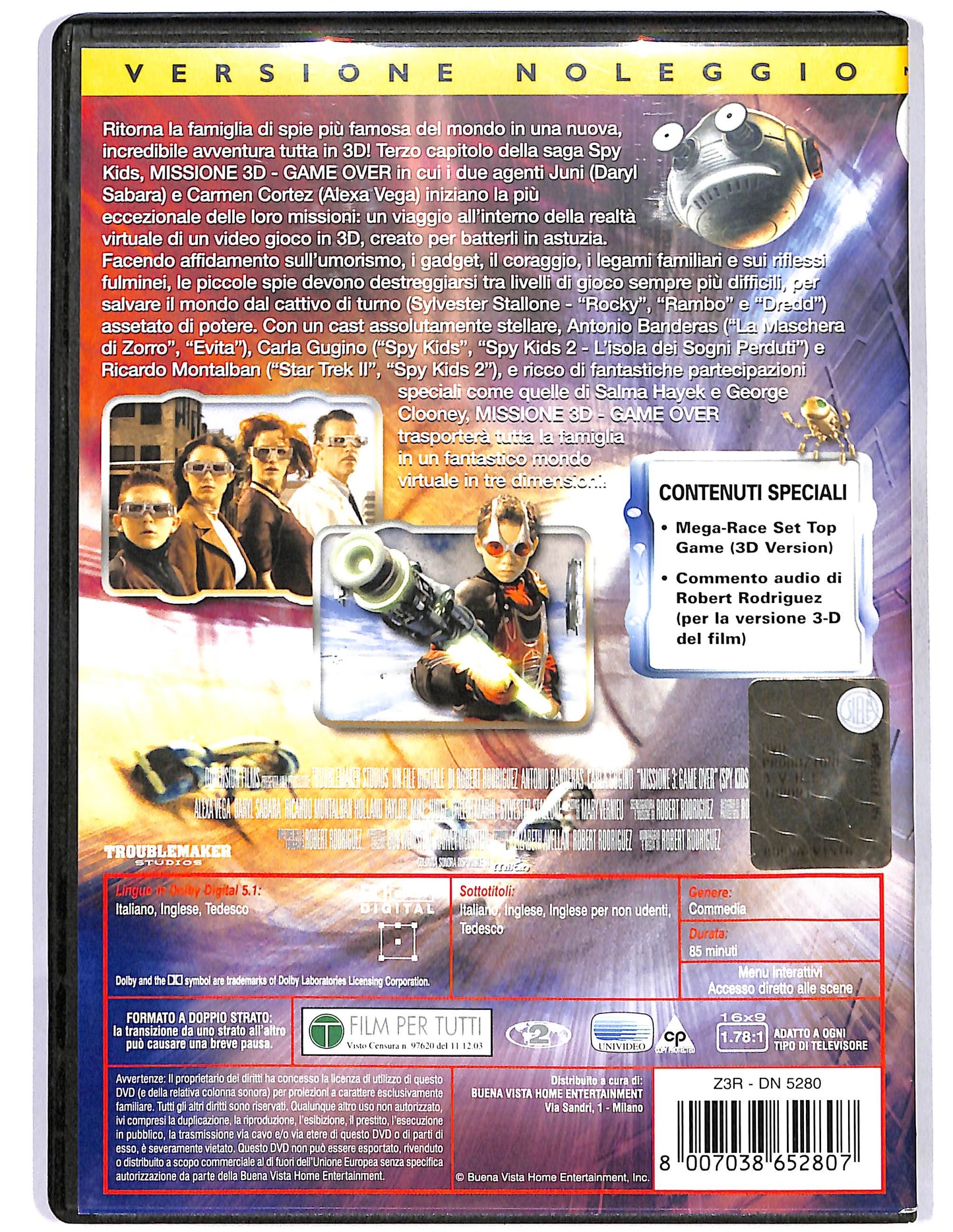 EBOND Missione 3 - D Game over  DVD D669359