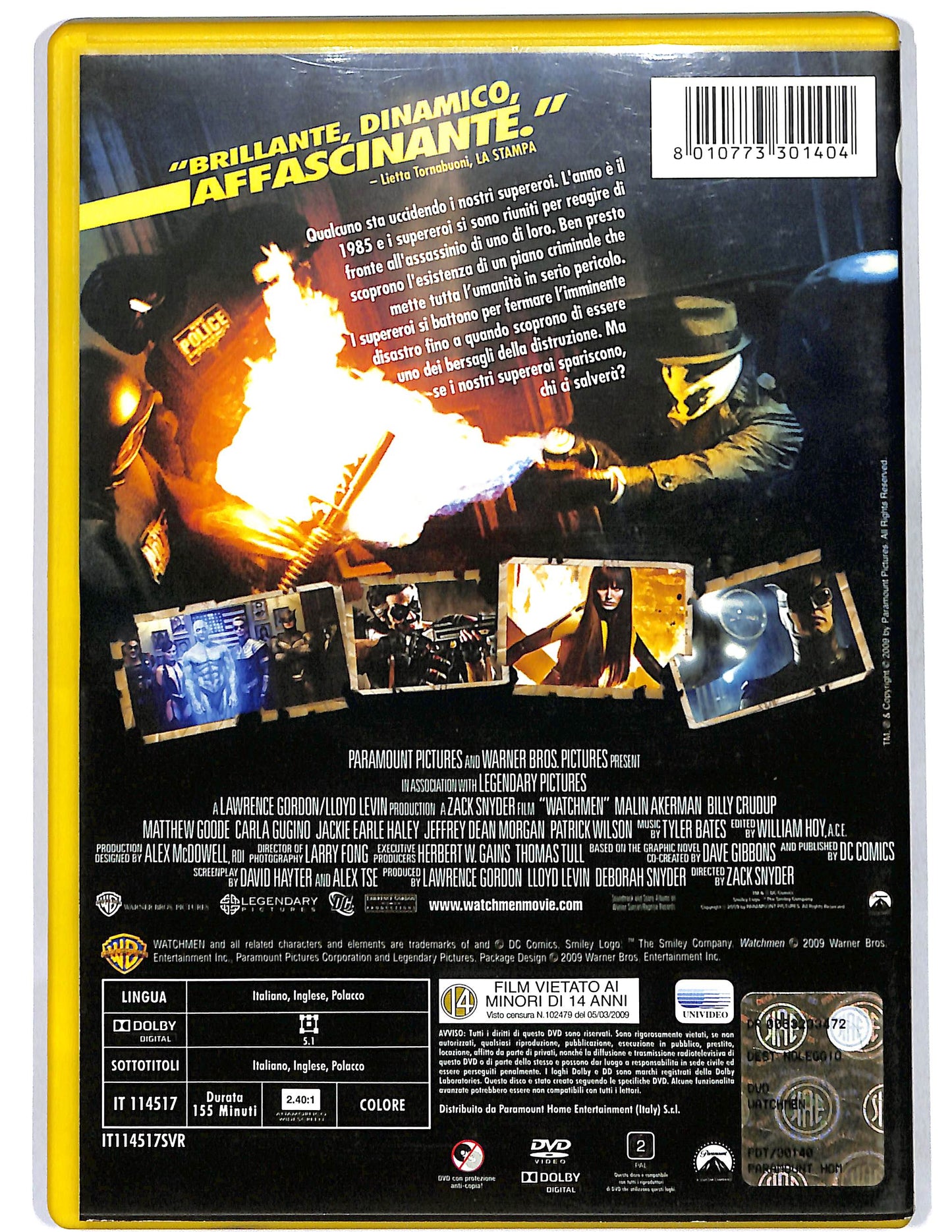 EBOND Watchmen NOLEGGIO DVD D669420