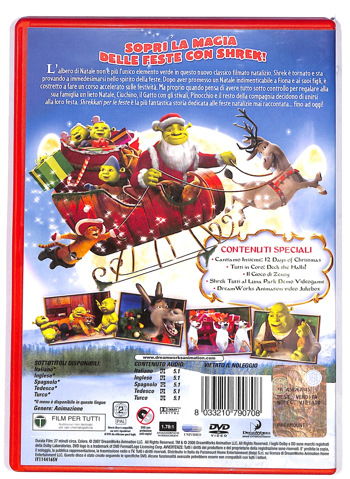 EBOND Shrekkati per le feste DVD D669546