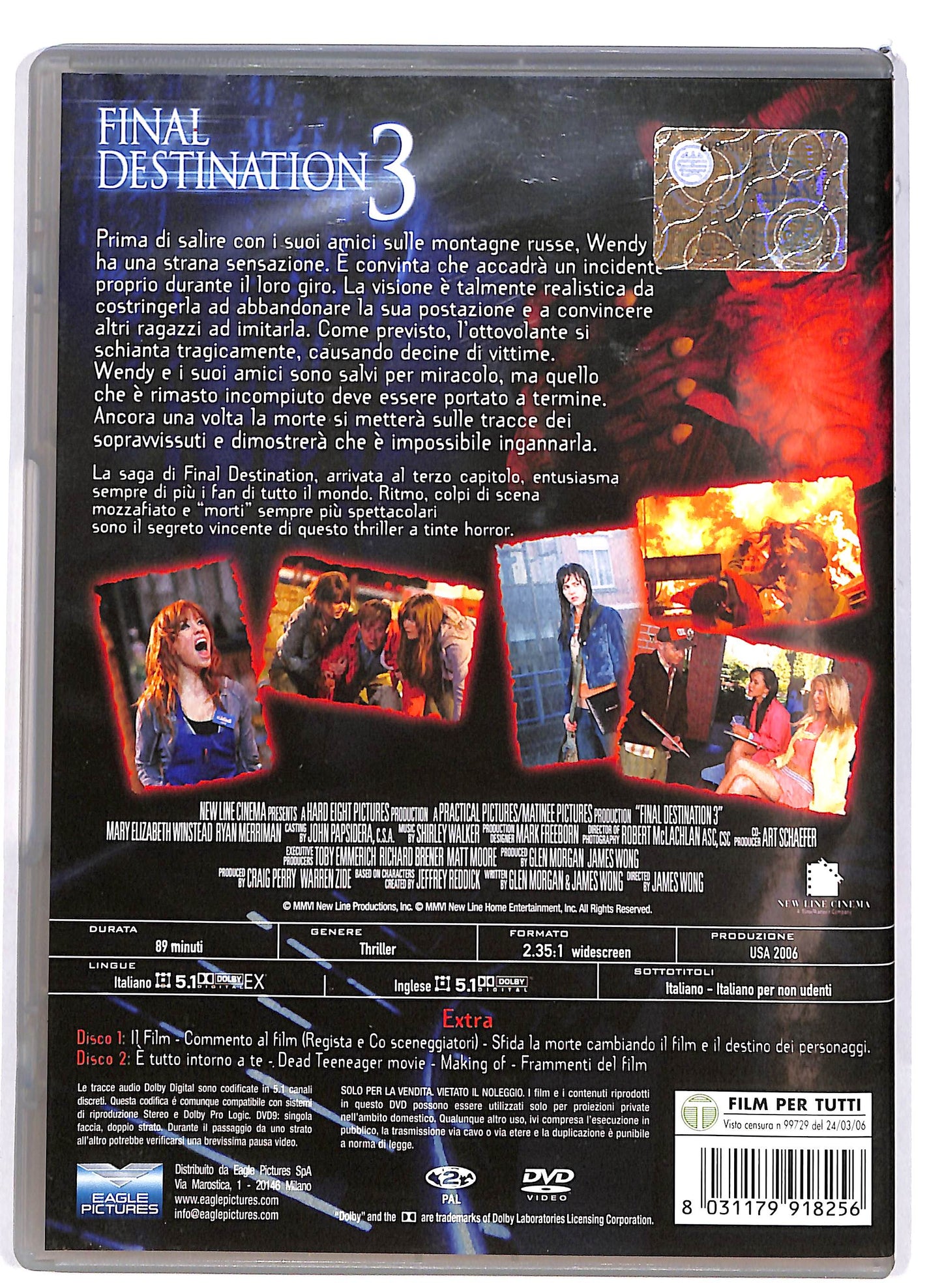 EBOND Final Destination 3 DVD D669547