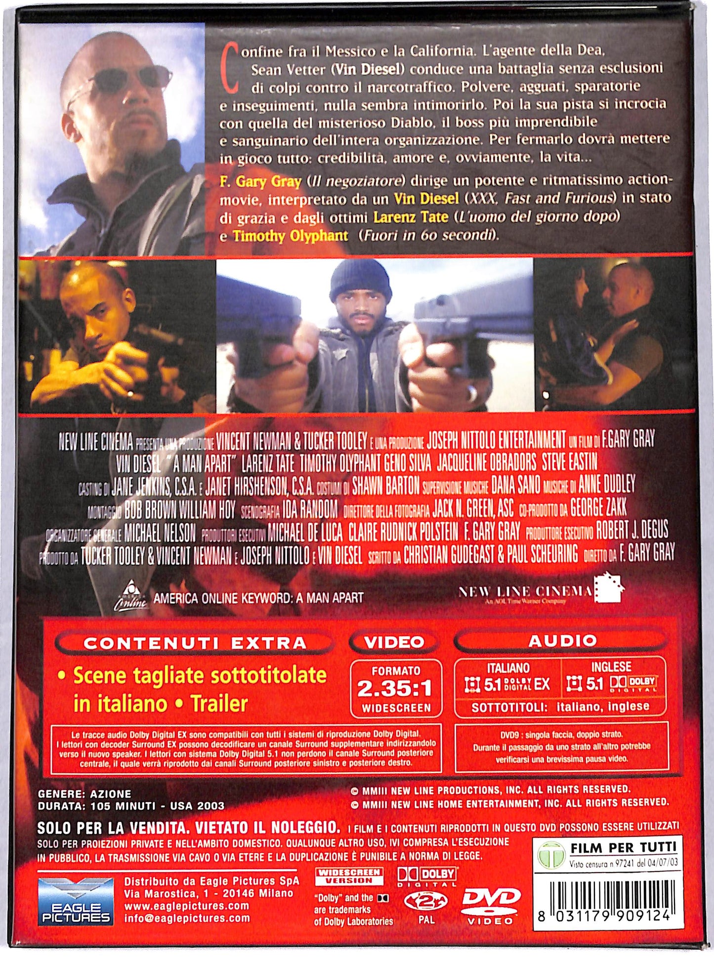 EBOND il risolutore - a man a part DVD D669611