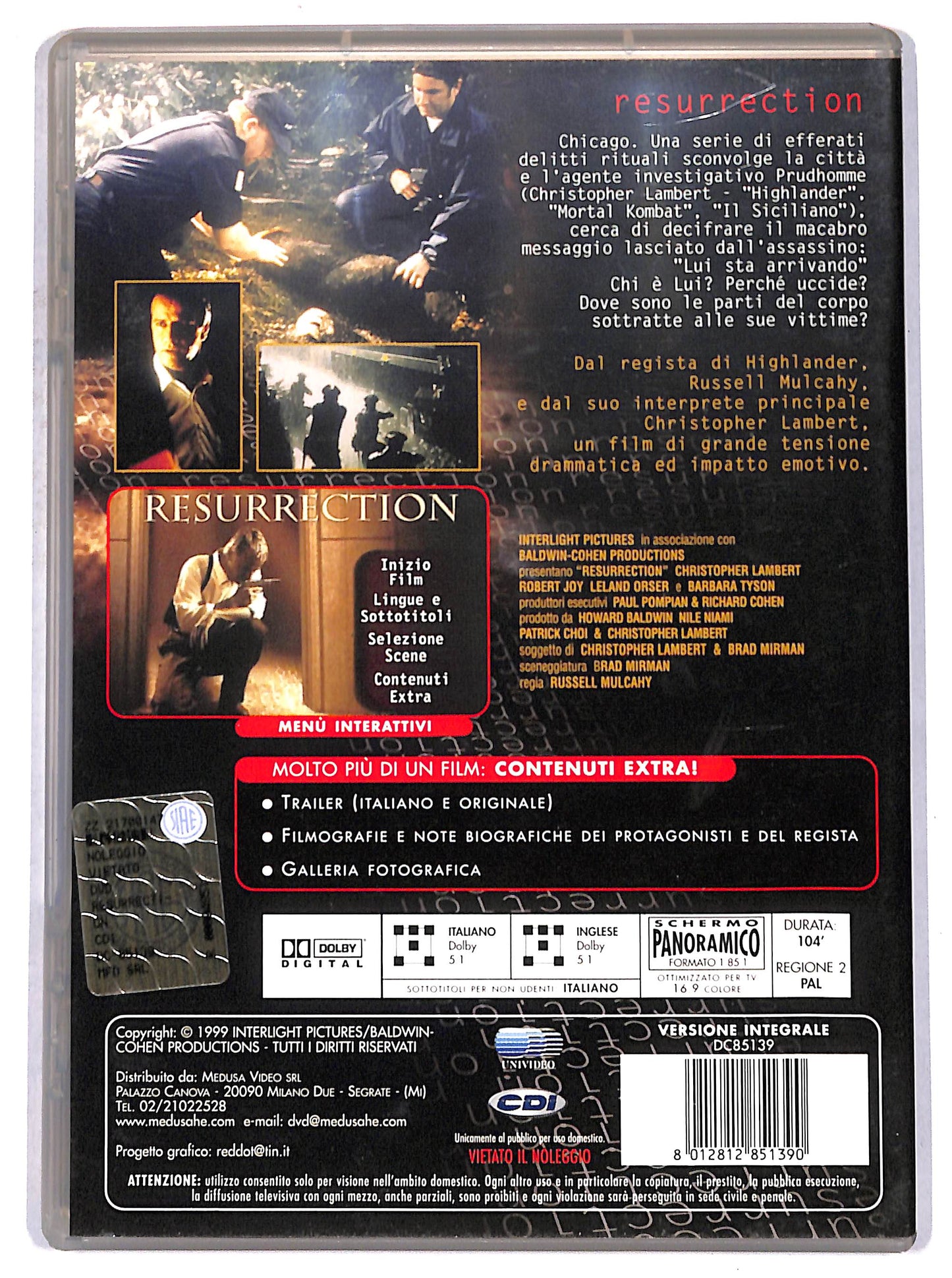 EBOND resurrection DVD D669629