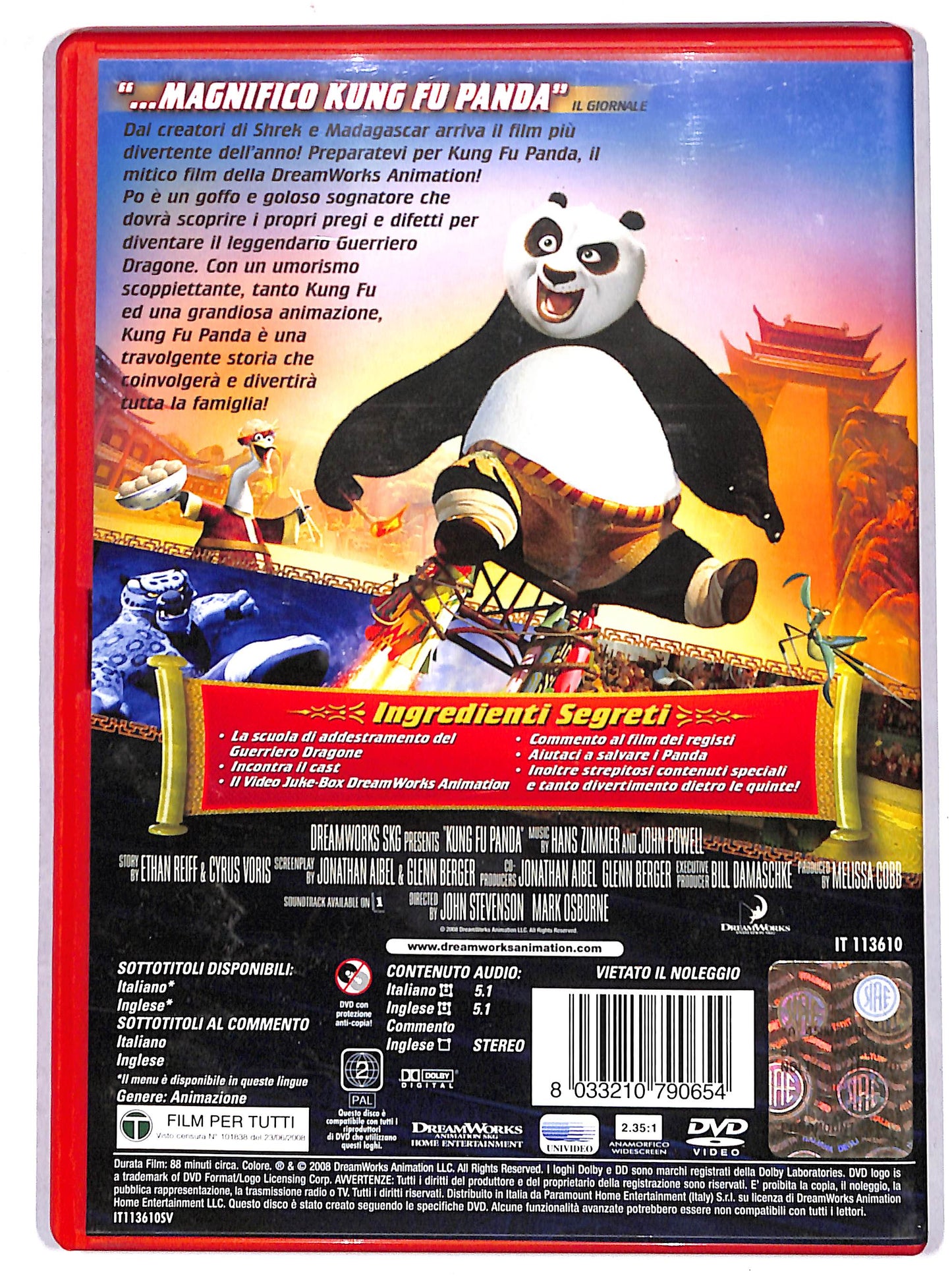 EBOND kung fu panda DVD D669638