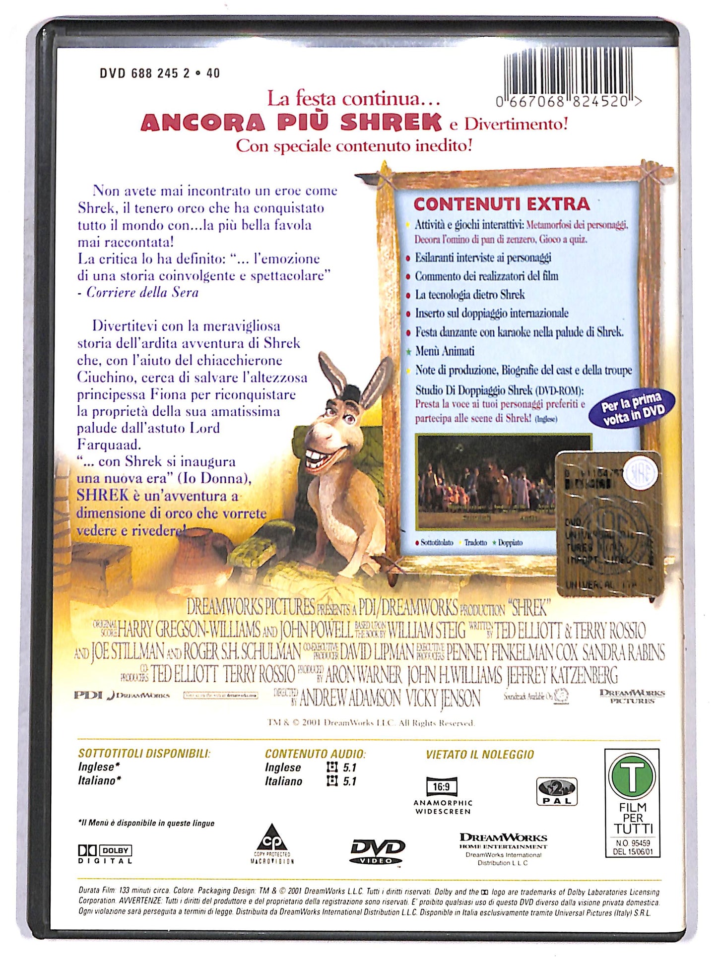 EBOND shrek DVD D669643