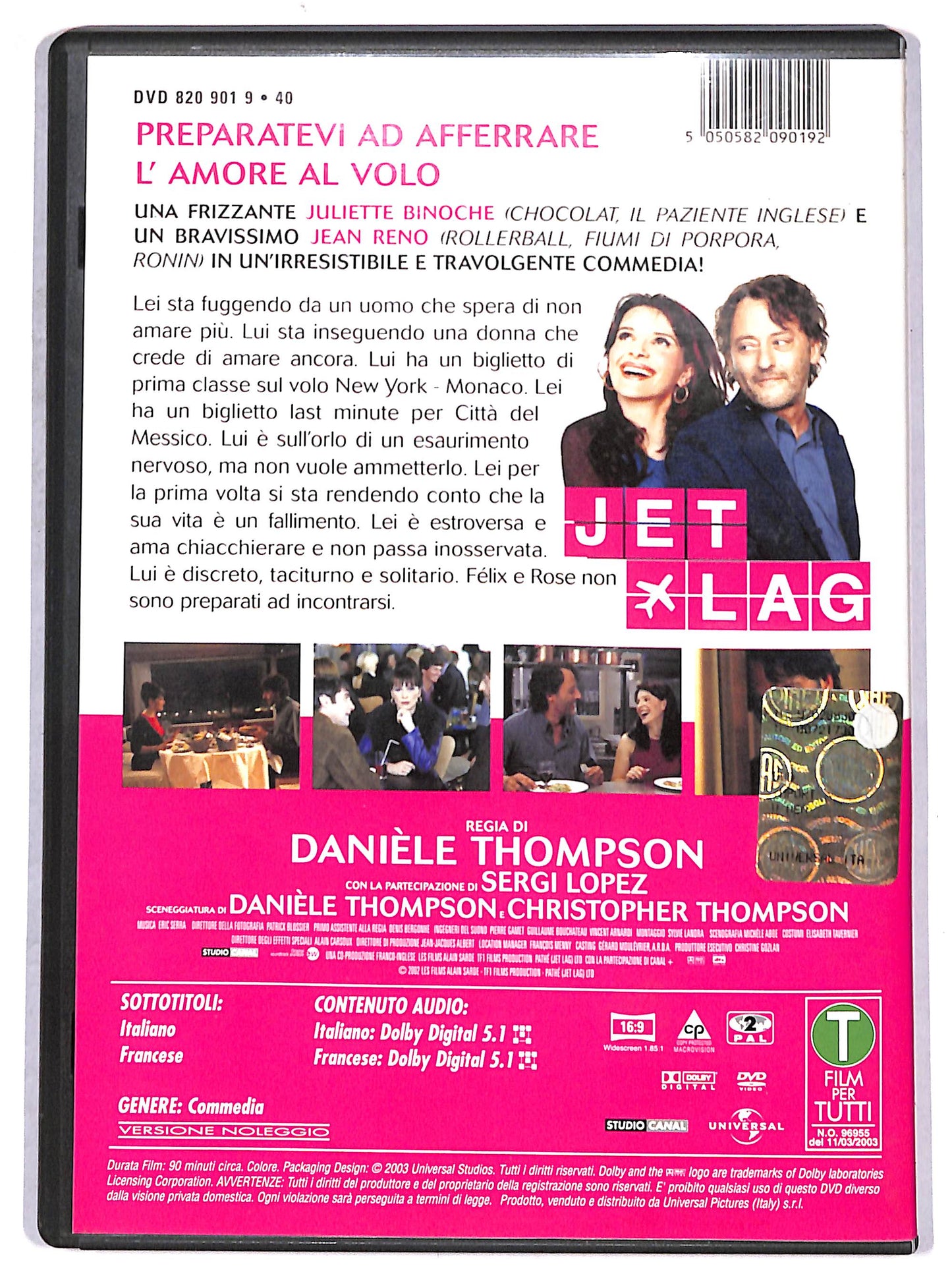 EBOND jet lag NOLEGGIO DVD D669721