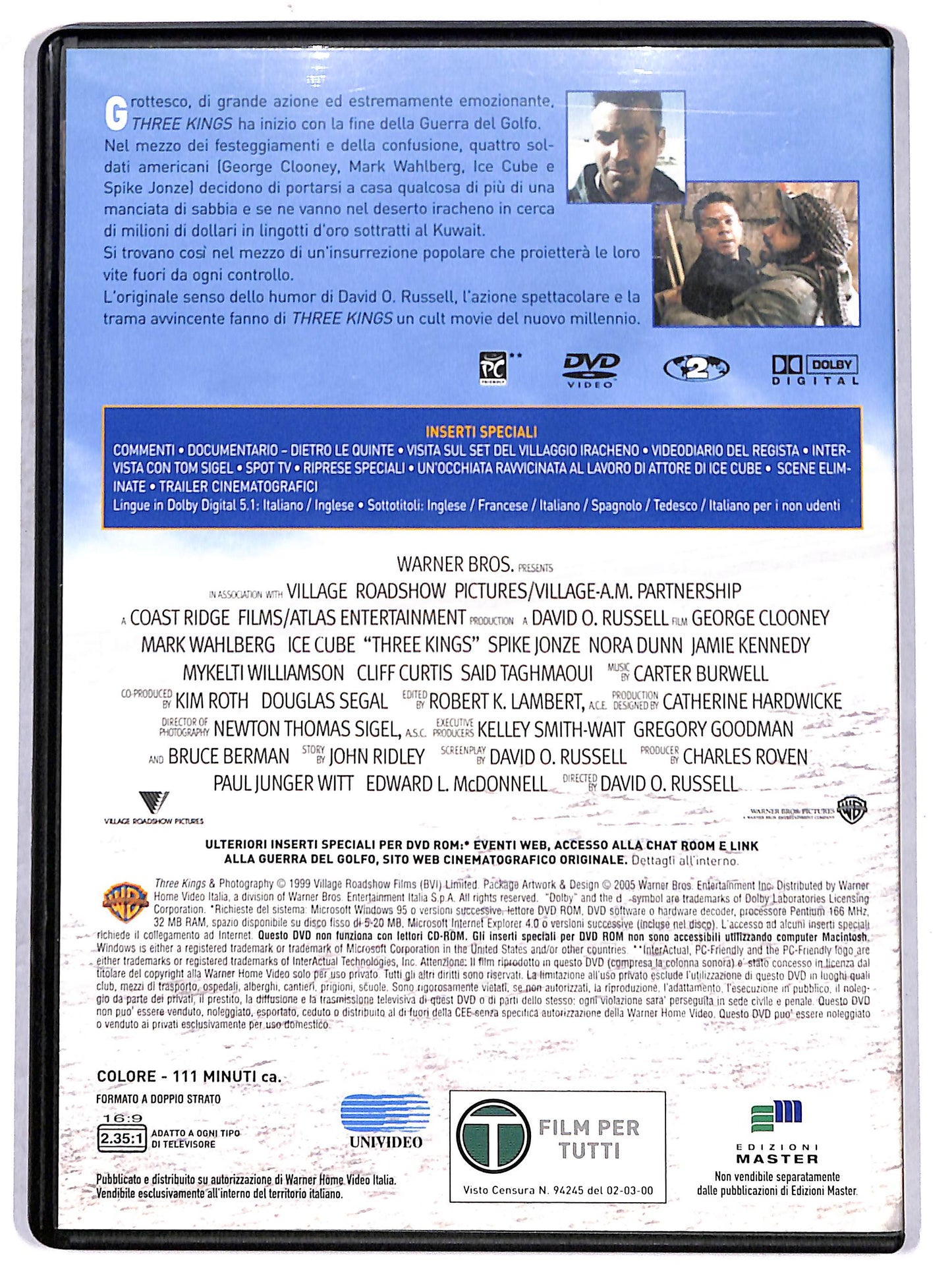 EBOND Three Kings EDITORIALE DVD D669742
