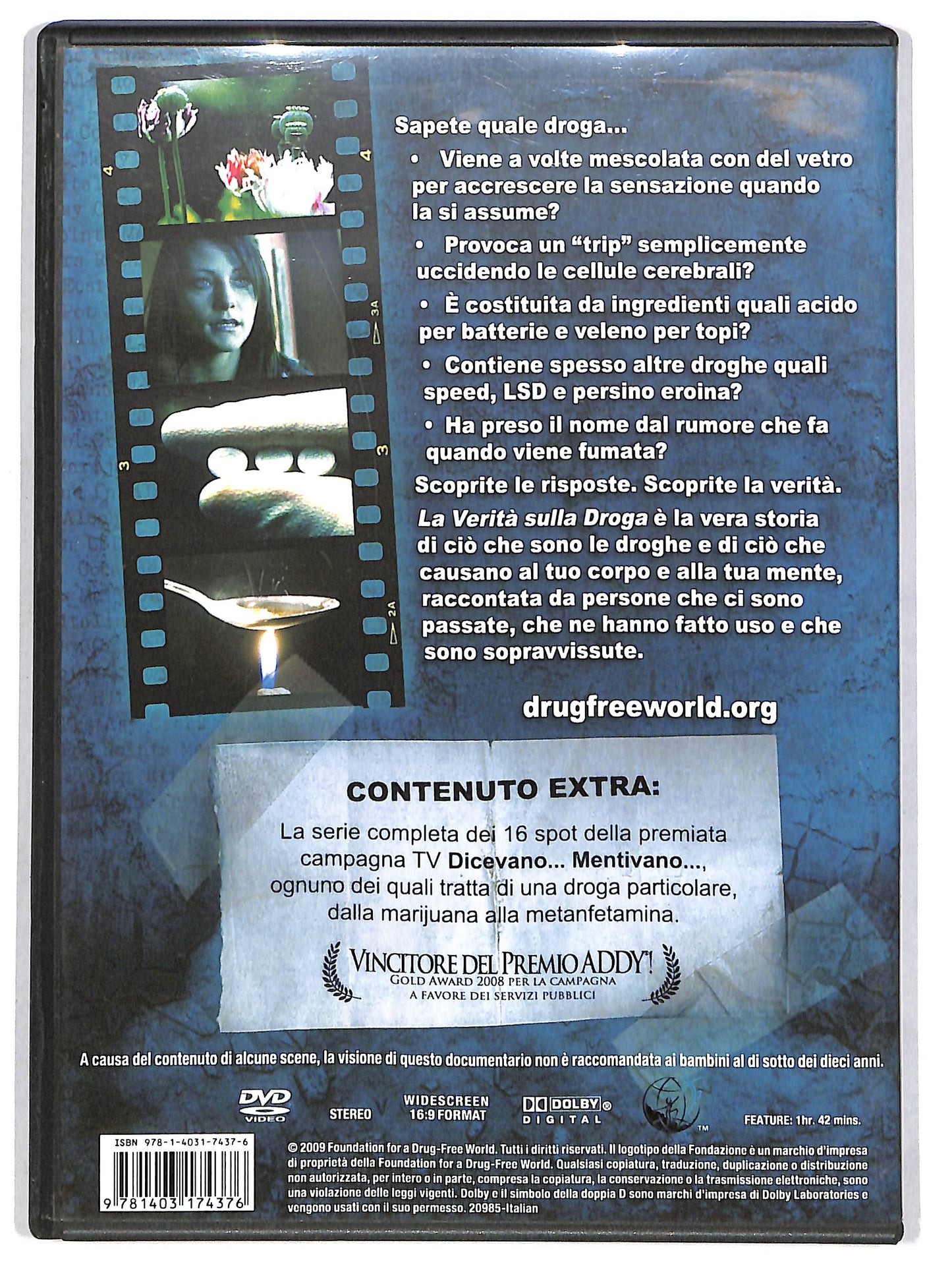 EBOND La verita sulla droga DVD D669811