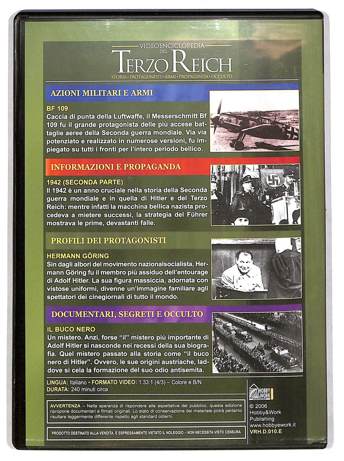 EBOND Videoenciclopedia del Terzo Reich Vol 10 EDITORIALE DVD D669841
