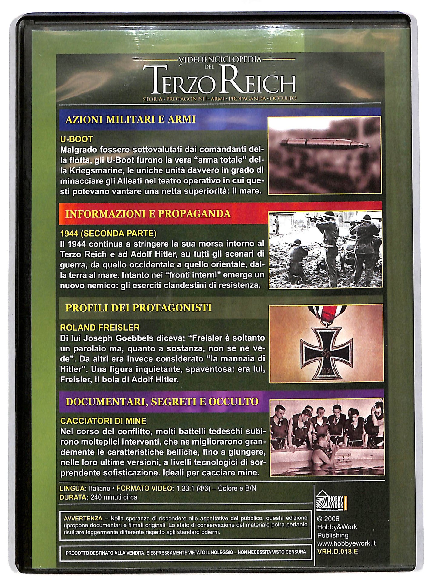 EBOND Videoenciclopedia del Terzo Reich Vol 18 EDITORIALE DVD D669852