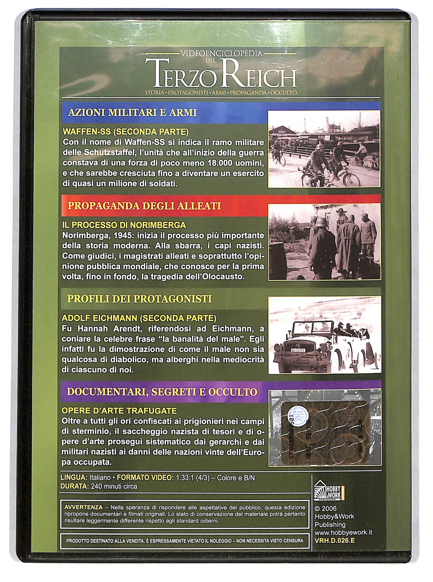 EBOND Videoenciclopedia del Terzo Reich Vol 26 EDITORIALE DVD D669863