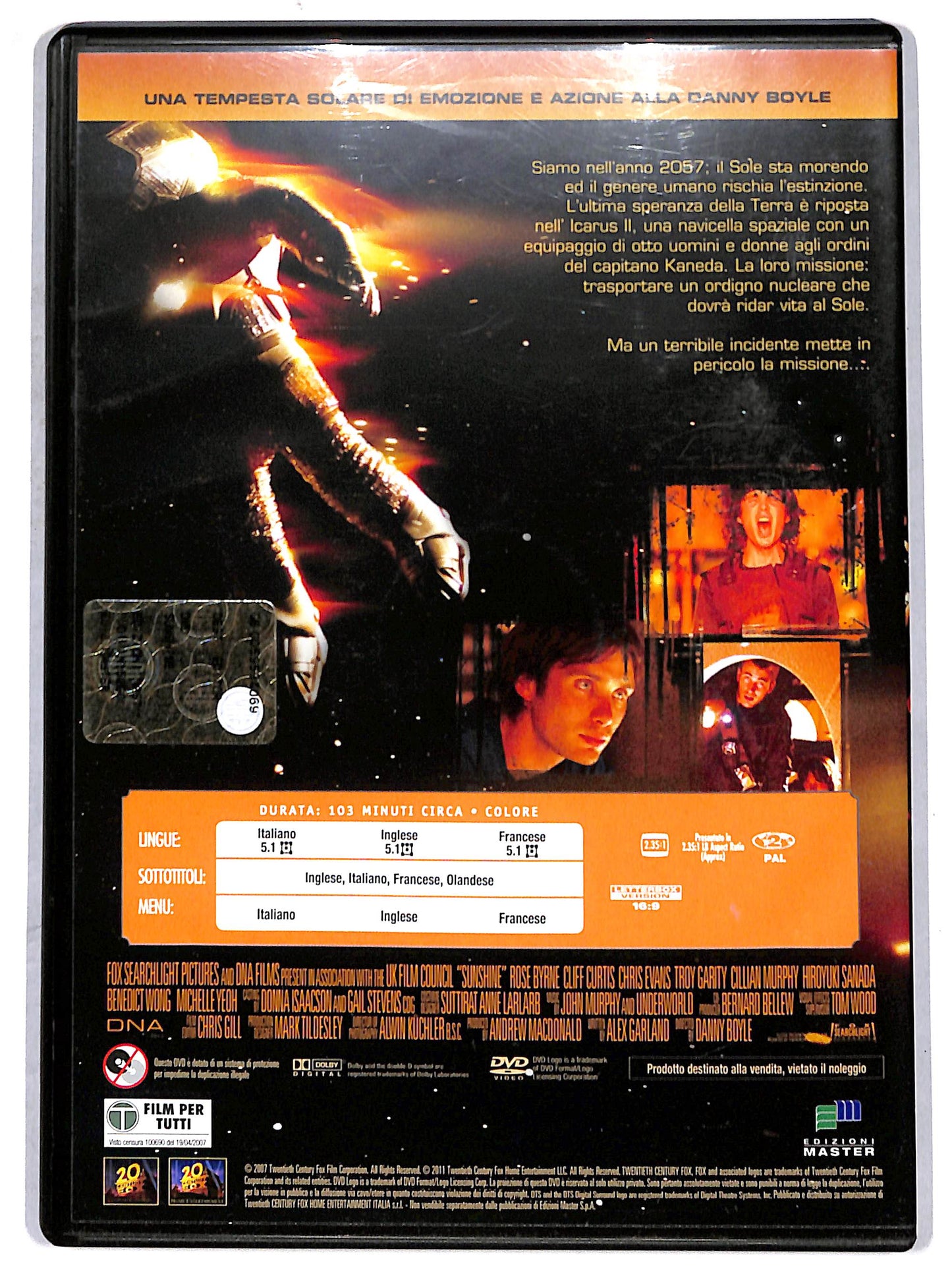 EBOND Sunshine EDITORIALE DVD D670015