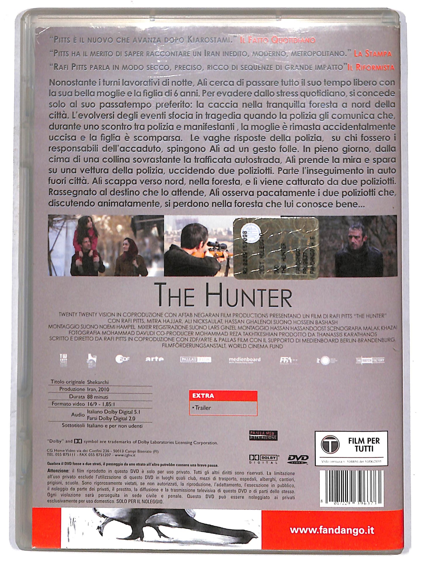 EBOND The Hunter NOLEGGIO DVD D670037