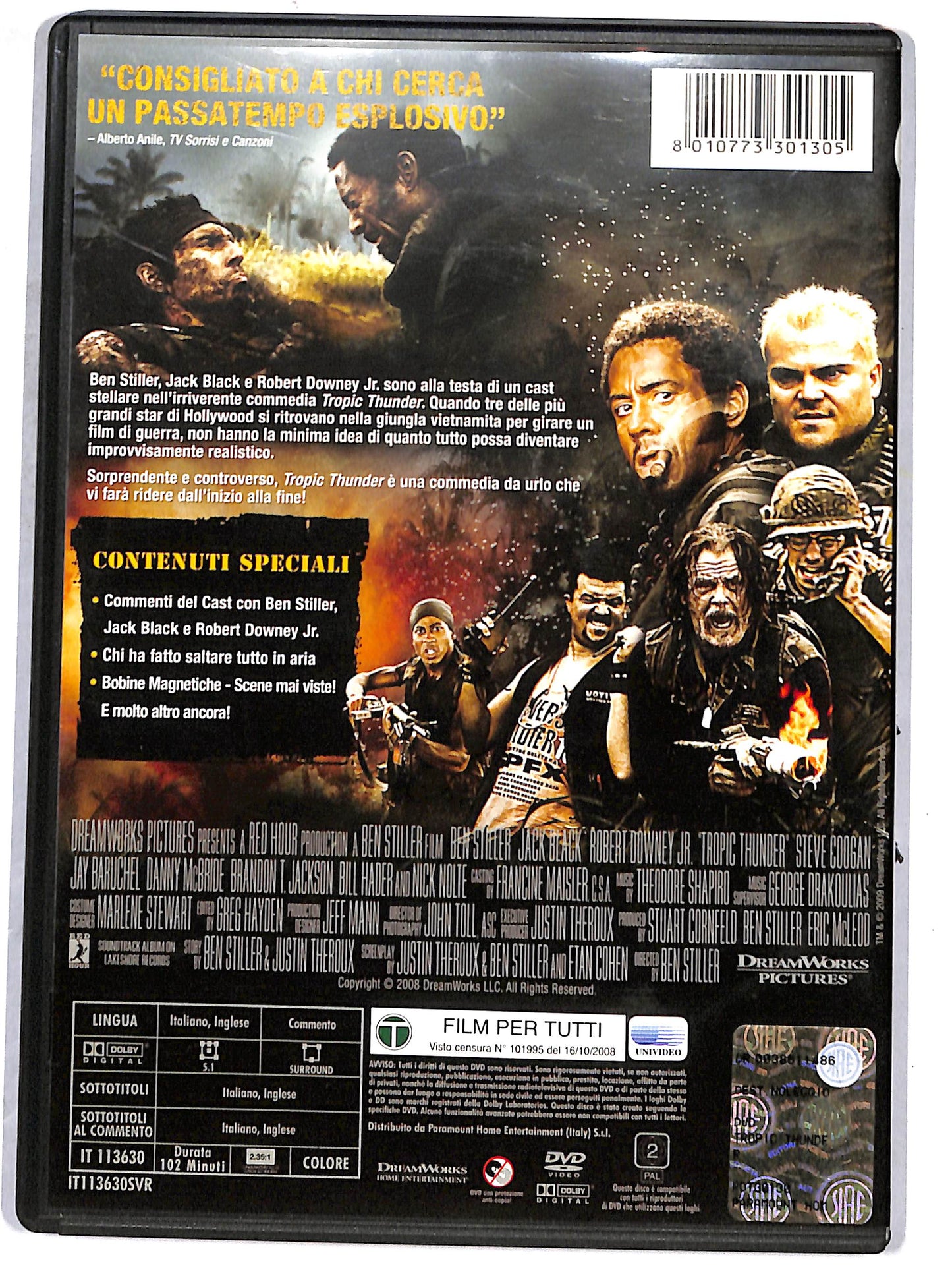 EBOND tropic thunder NOLEGGIO DVD D670045
