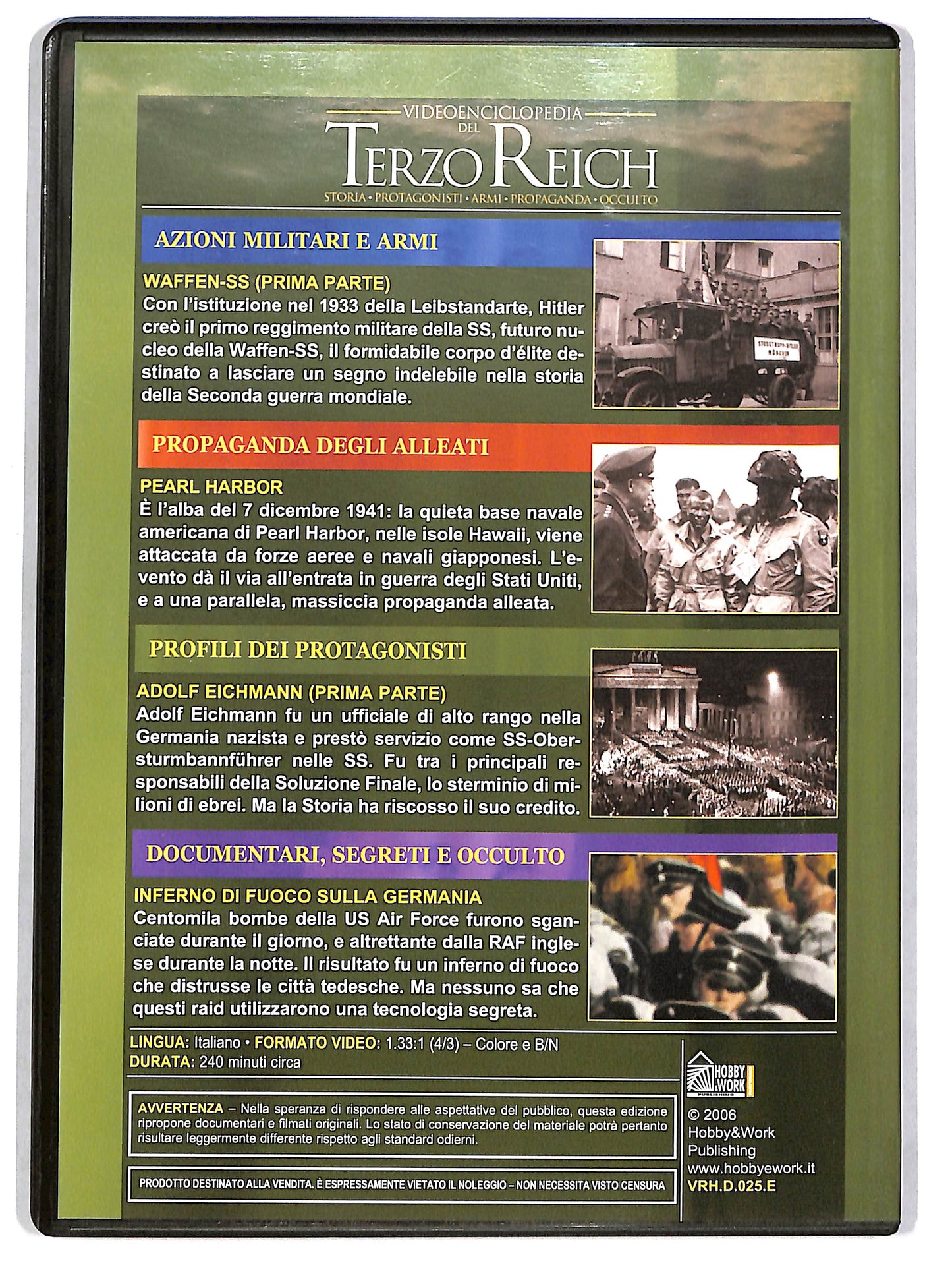 EBOND Videoenciclopedia del Terzo Reich Vol 25 EDITORIALE DVD D670101