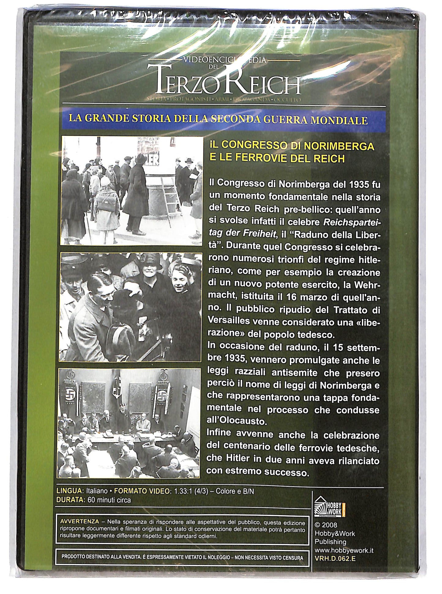 EBOND Videoenciclopedia del Terzo Reich Vol 62 EDITORIALE DVD D670103