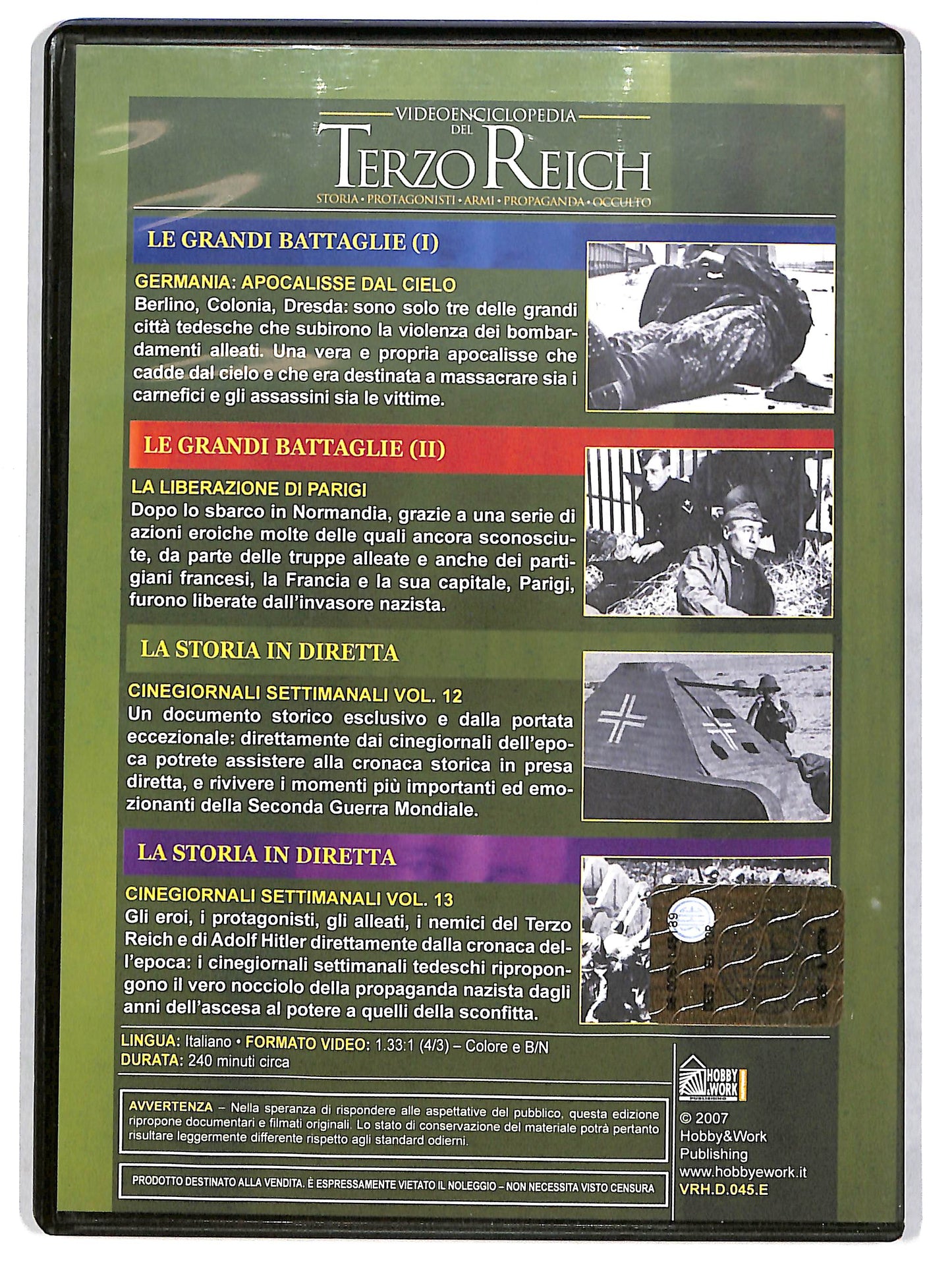 EBOND Videoenciclopedia del Terzo Reich Vol 45 EDITORIALE DVD D670107