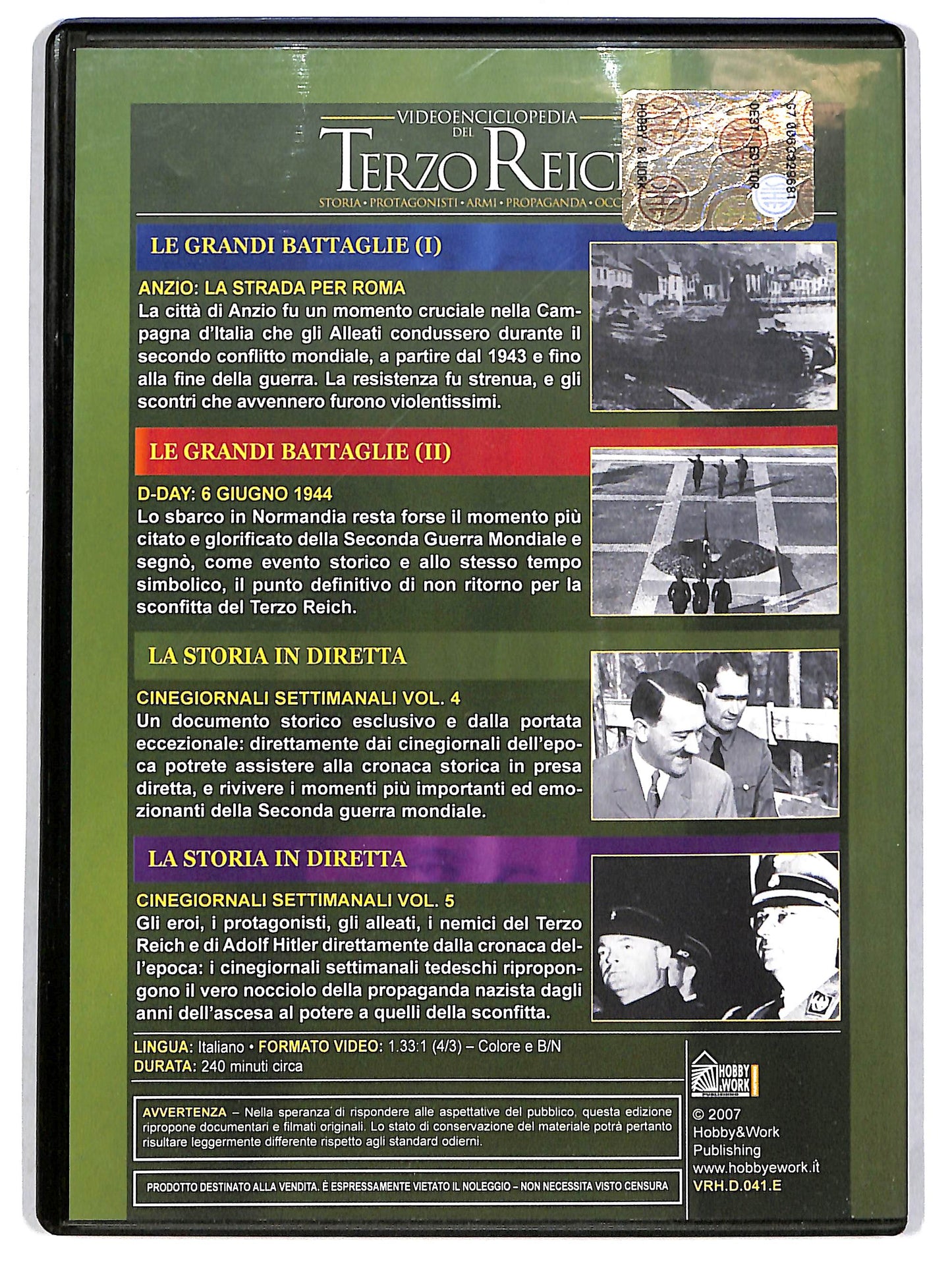 EBOND Videoenciclopedia del Terzo Reich Vol 41 EDITORIALE DVD D670109