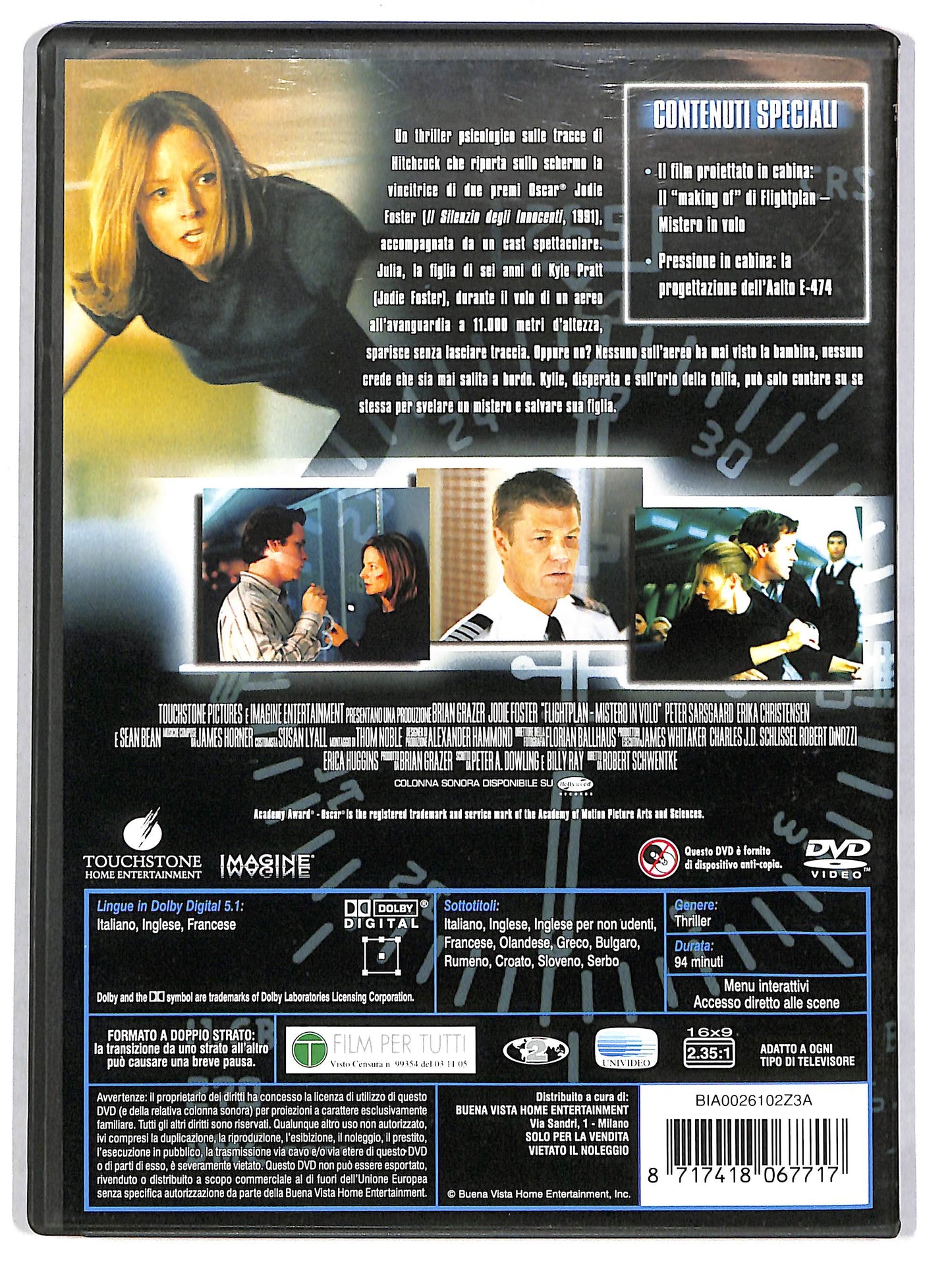 EBOND Flightplan - Mistero in volo DVD D670127
