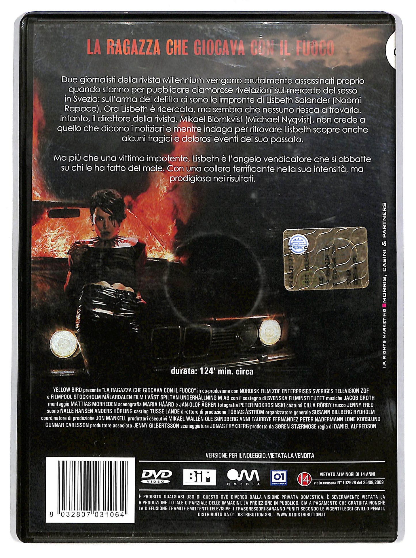EBOND La ragazza che giocava con il fuoco (film) Noleggio DVD D670157