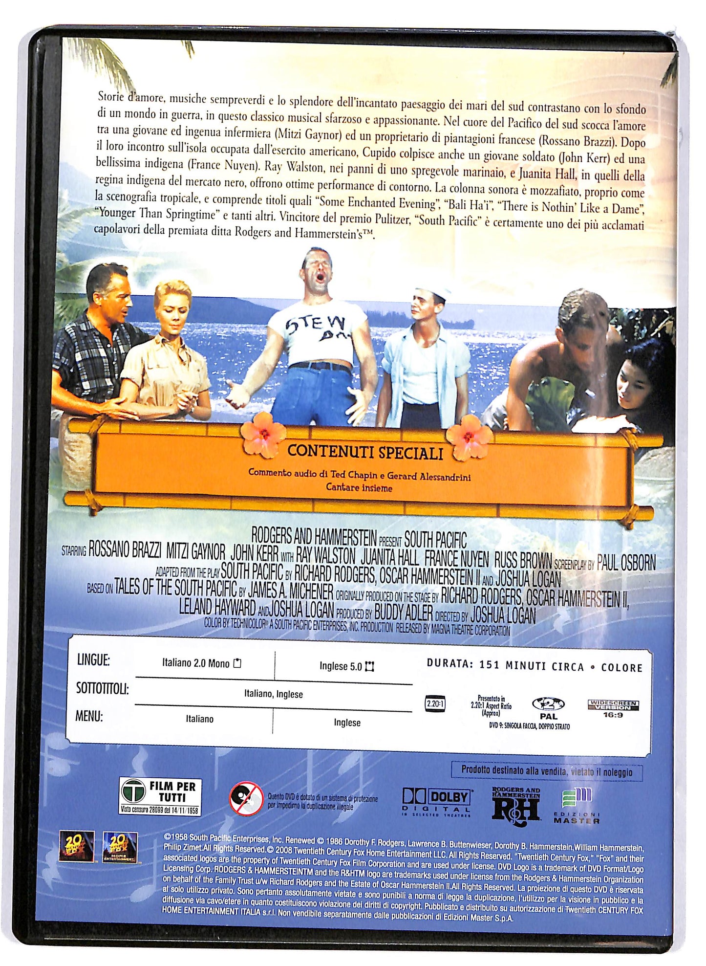 EBOND South Pacific EDITORIALE DVD D670215