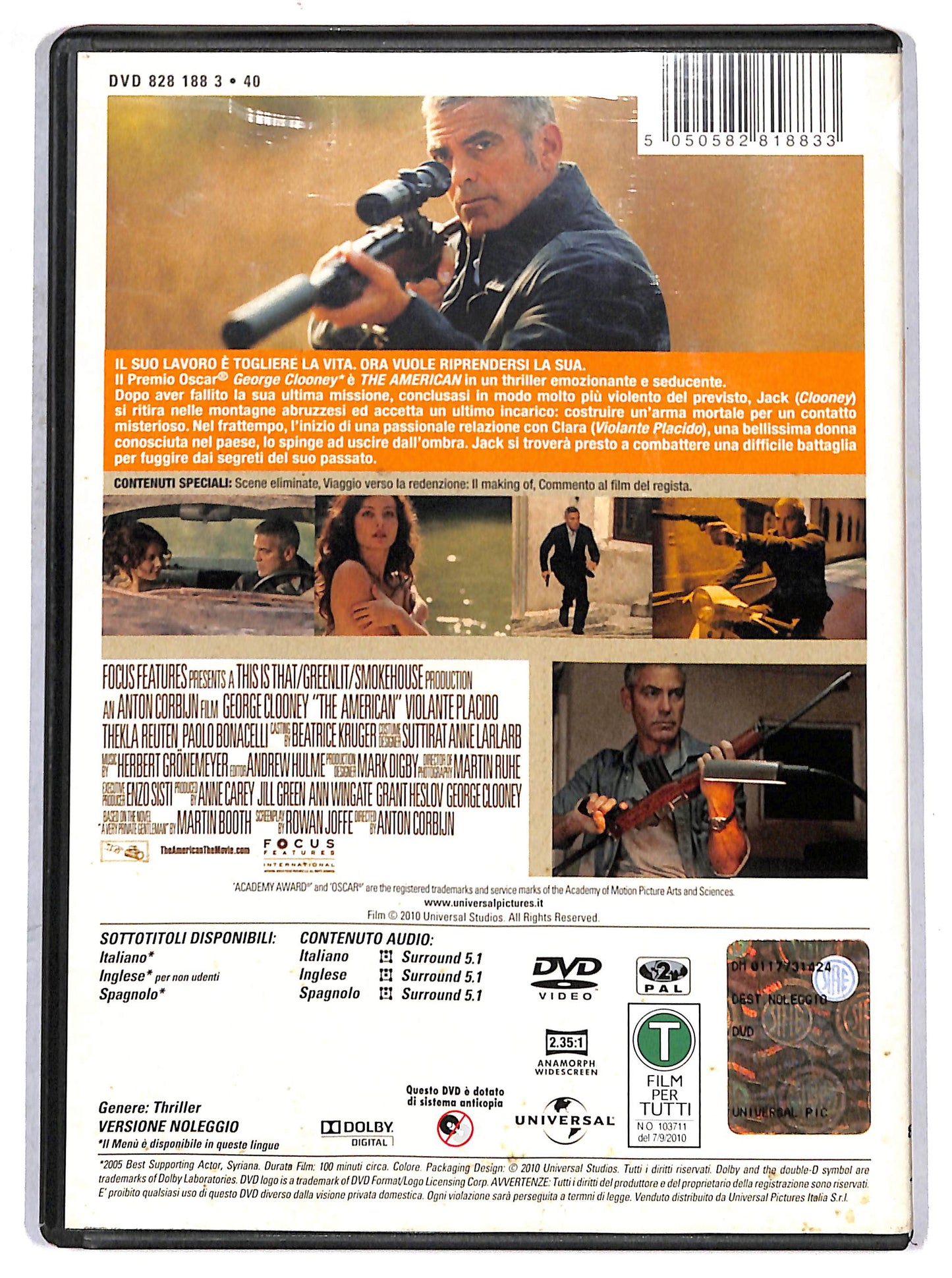 EBOND the american NOLEGGIO DVD D670355
