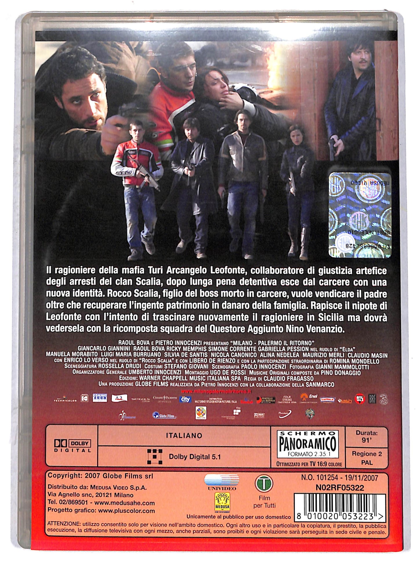 EBOND milano palermo - il ritorno NOLEGGIO DVD D670356