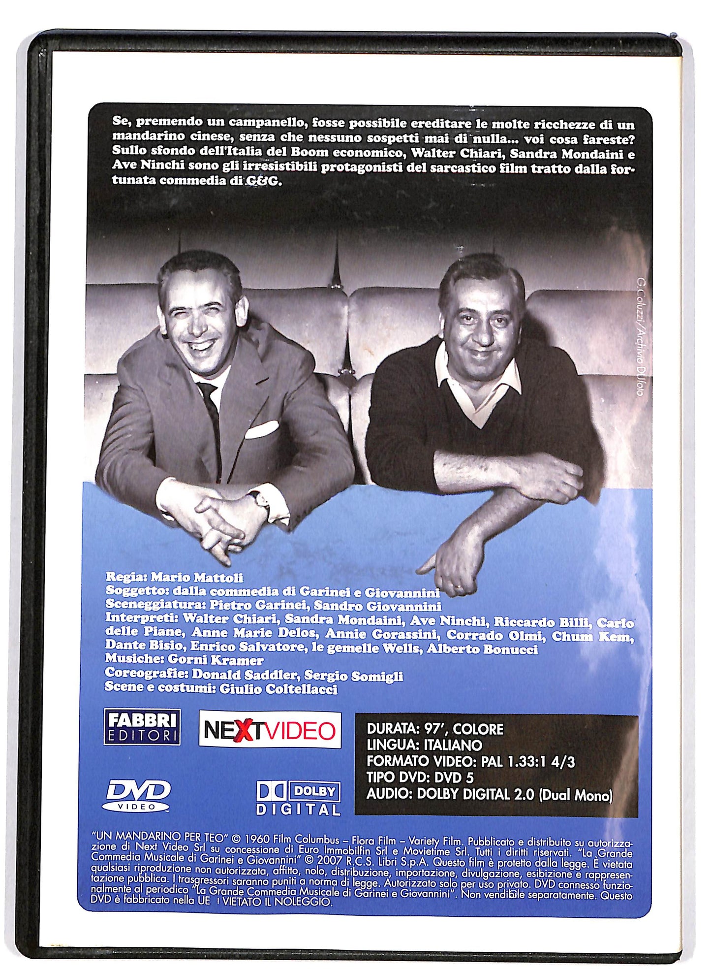 EBOND Un mandarino per Teo EDITORIALE DVD D670429