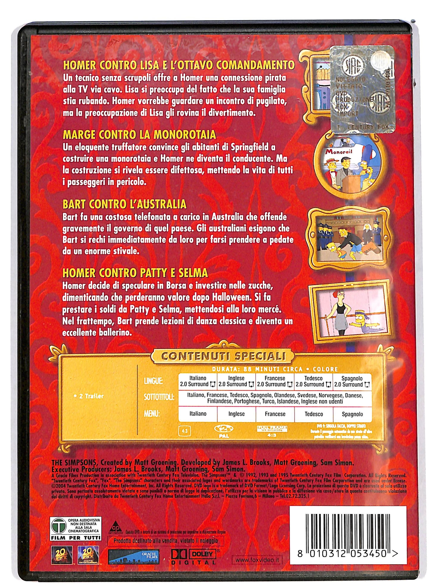 EBOND I Simpson - I Simpson contro tutti DVD D670439