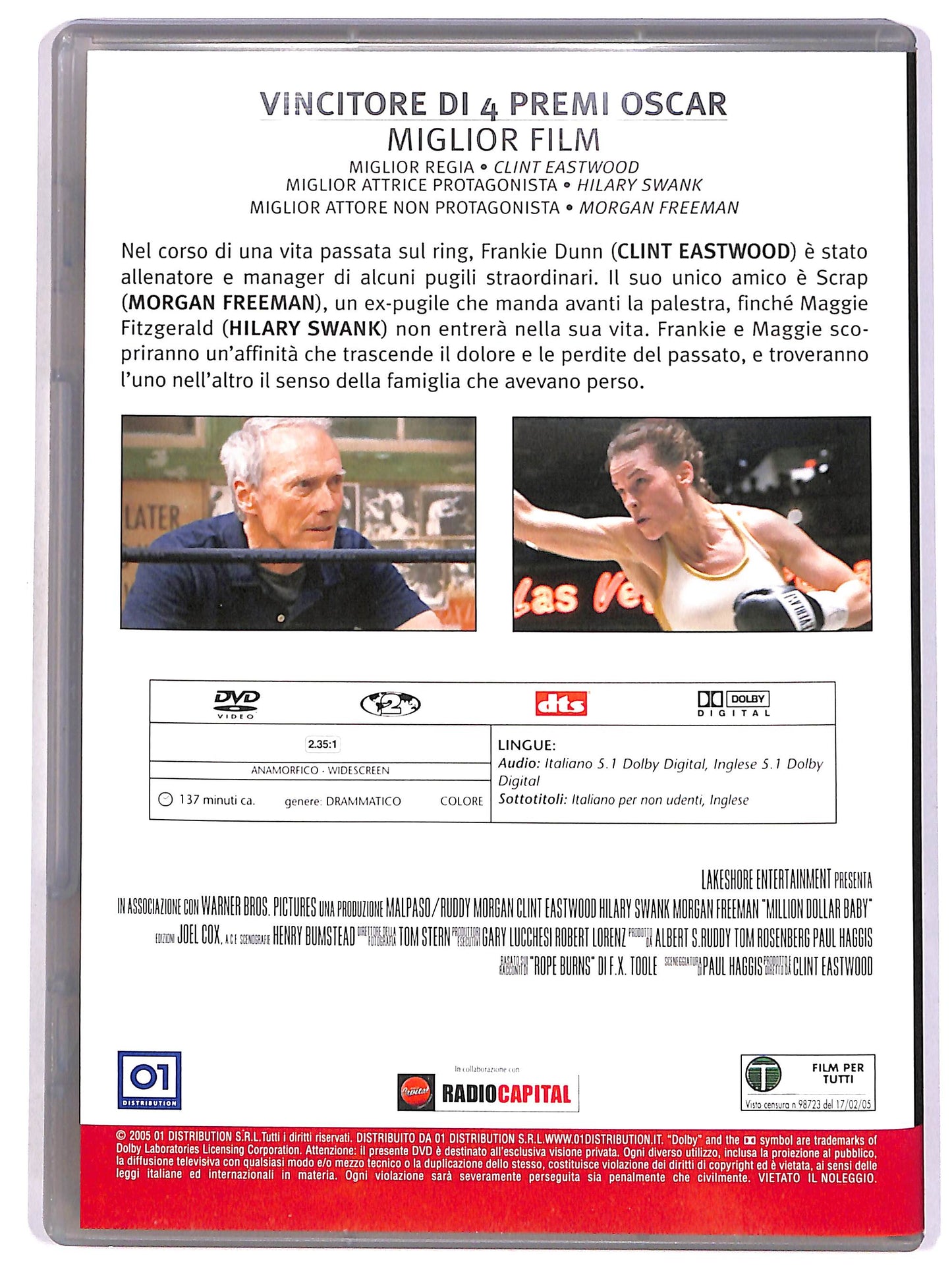 EBOND Million Dollar Baby EDITORIALE DVD D670541