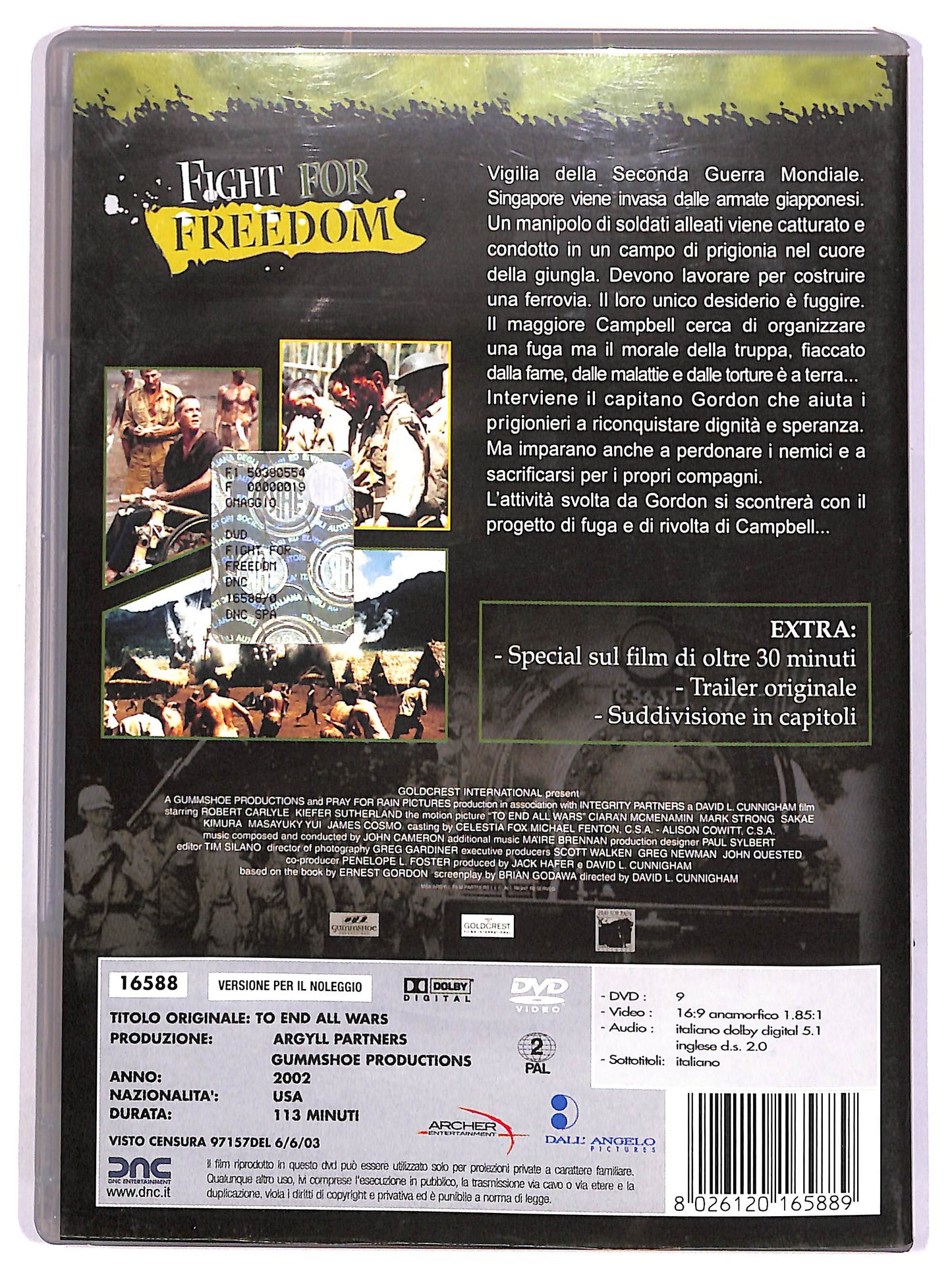 EBOND Fight for Freedom DVD D670640
