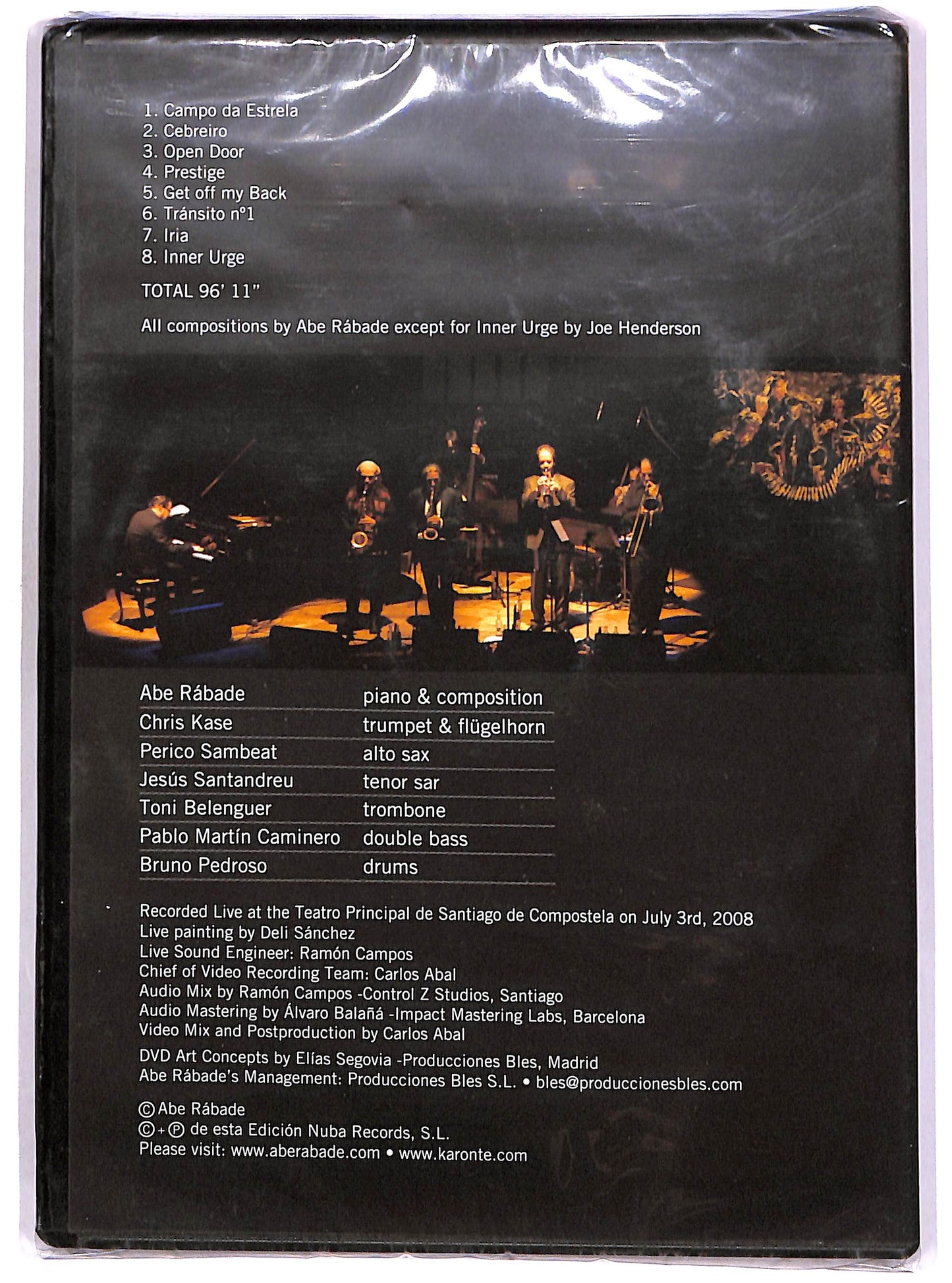EBOND Aberabade - Opendoors LIVE EDITORIALE DVD D670704