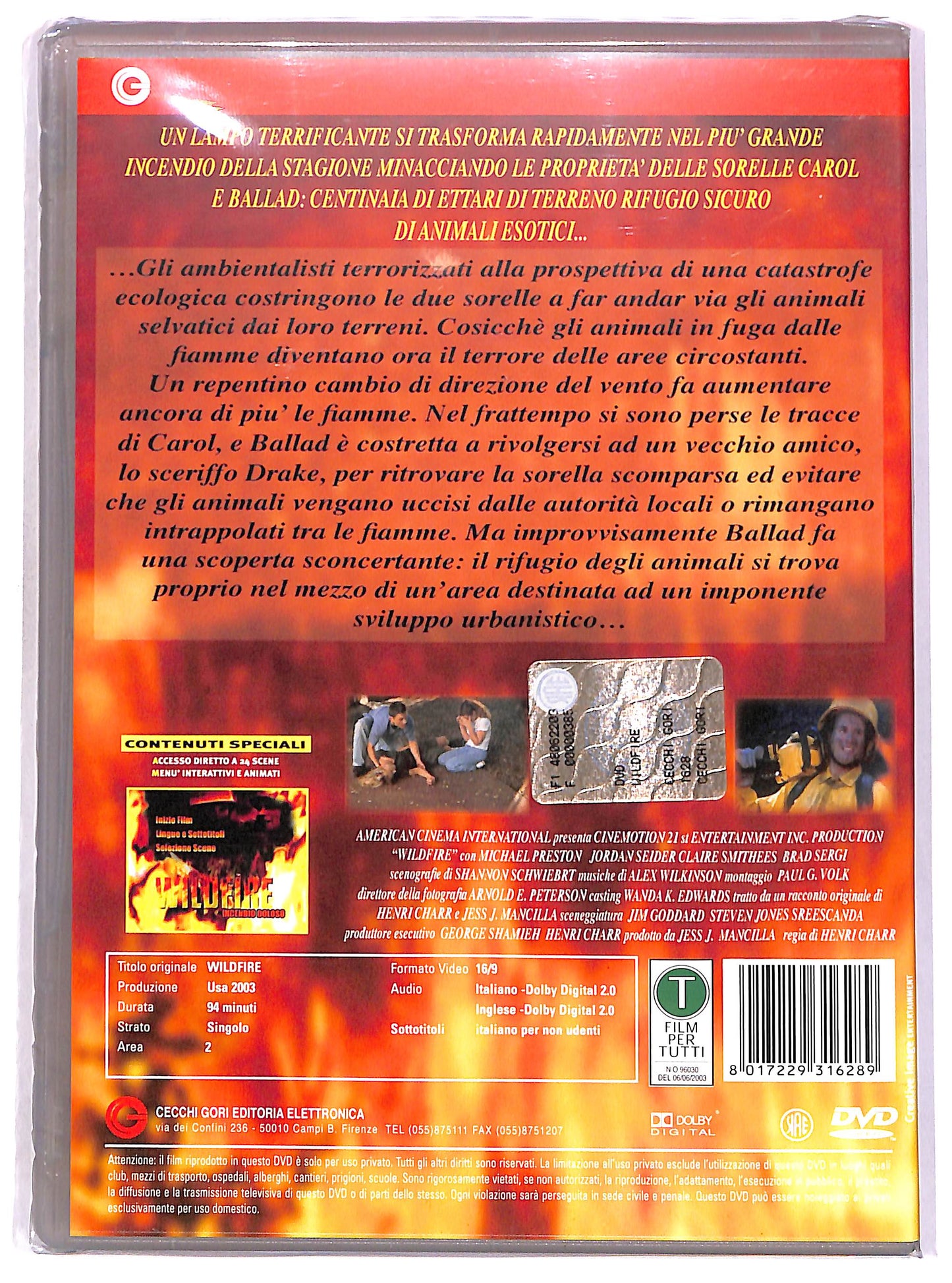 EBOND Wild Fire DVD D670738
