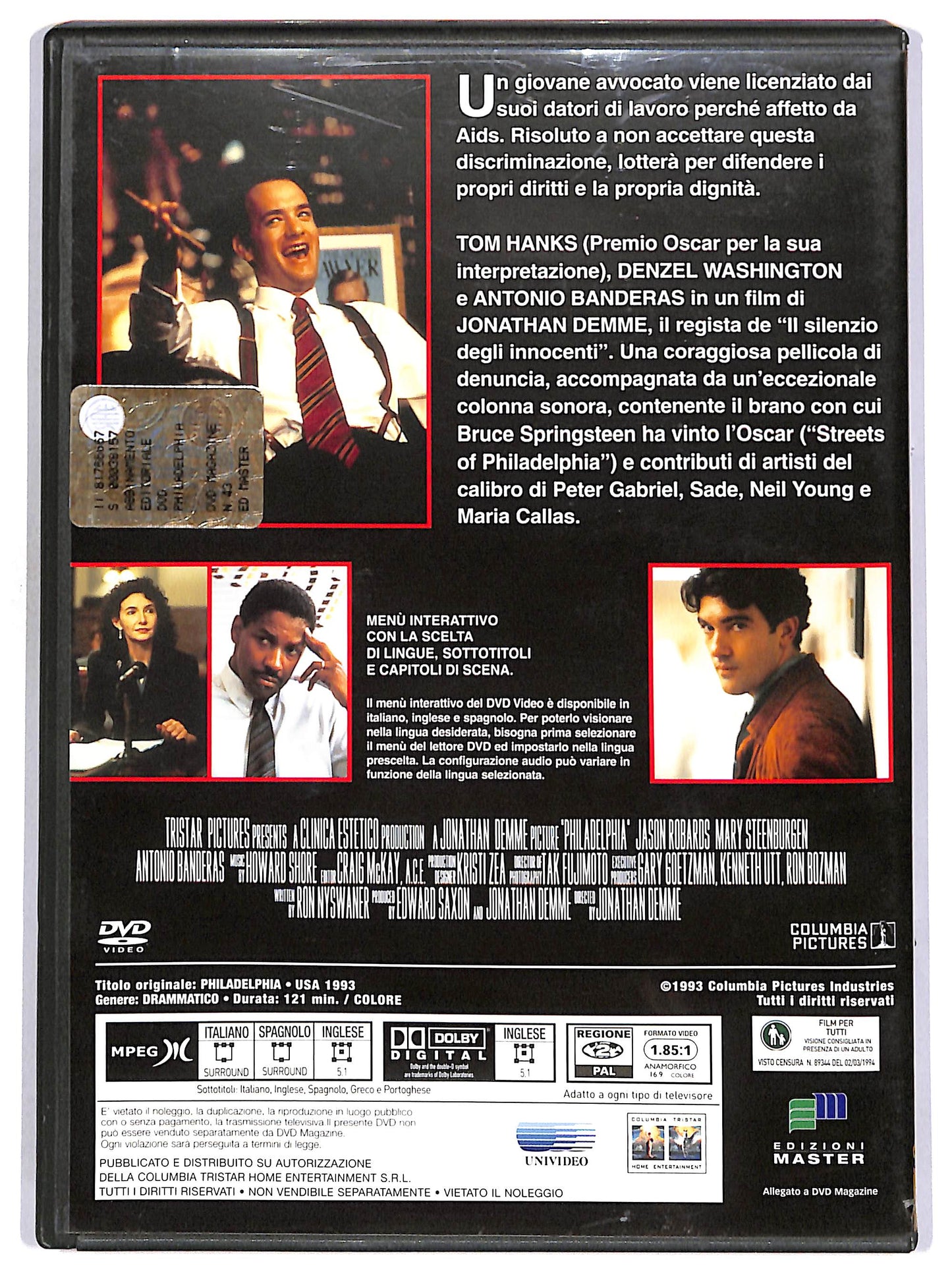 EBOND Philadelphia EDITORIALE DVD D670801