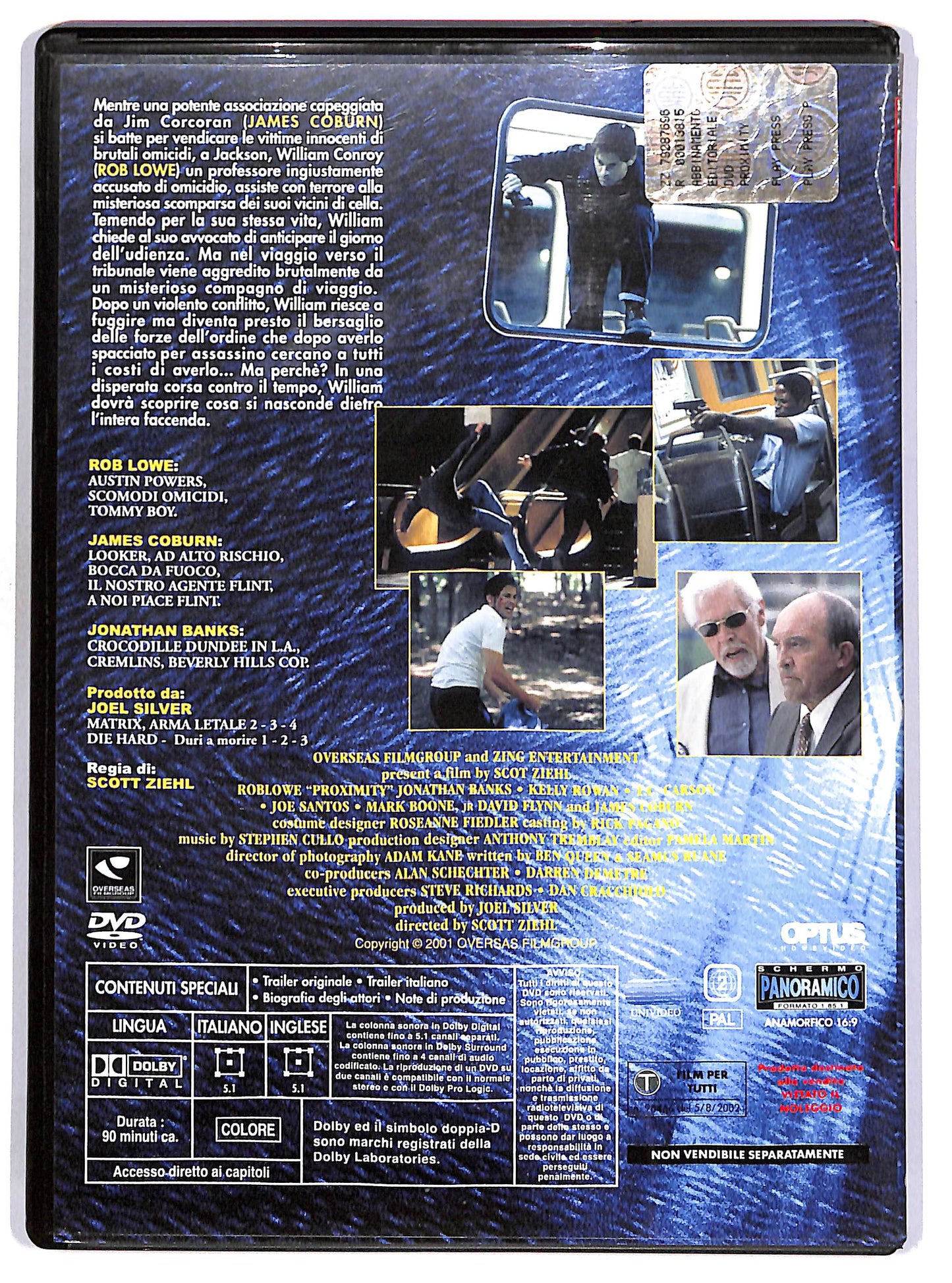 EBOND Proximity - Doppia fuga EDITORIALE DVD D670840
