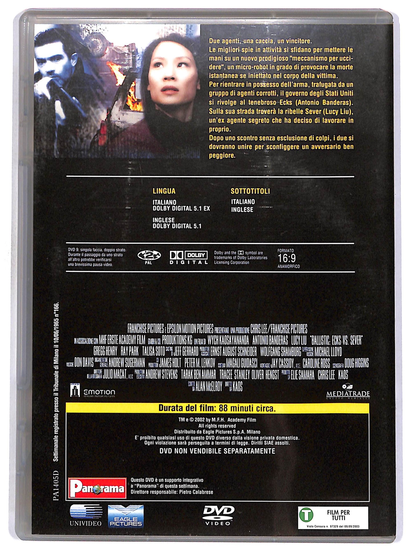 EBOND Ballistic EDITORIALE DVD D670941