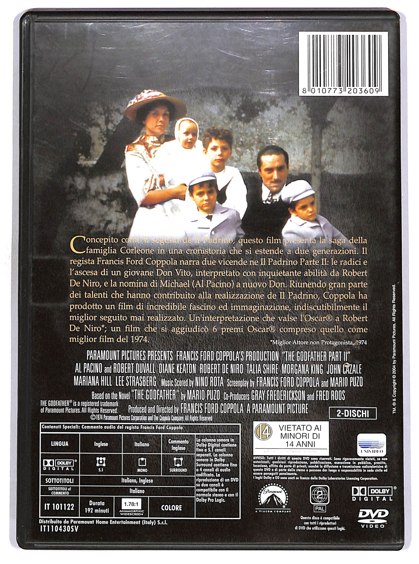 EBOND Il padrino - Parte II (2 dischi) DVD D670951