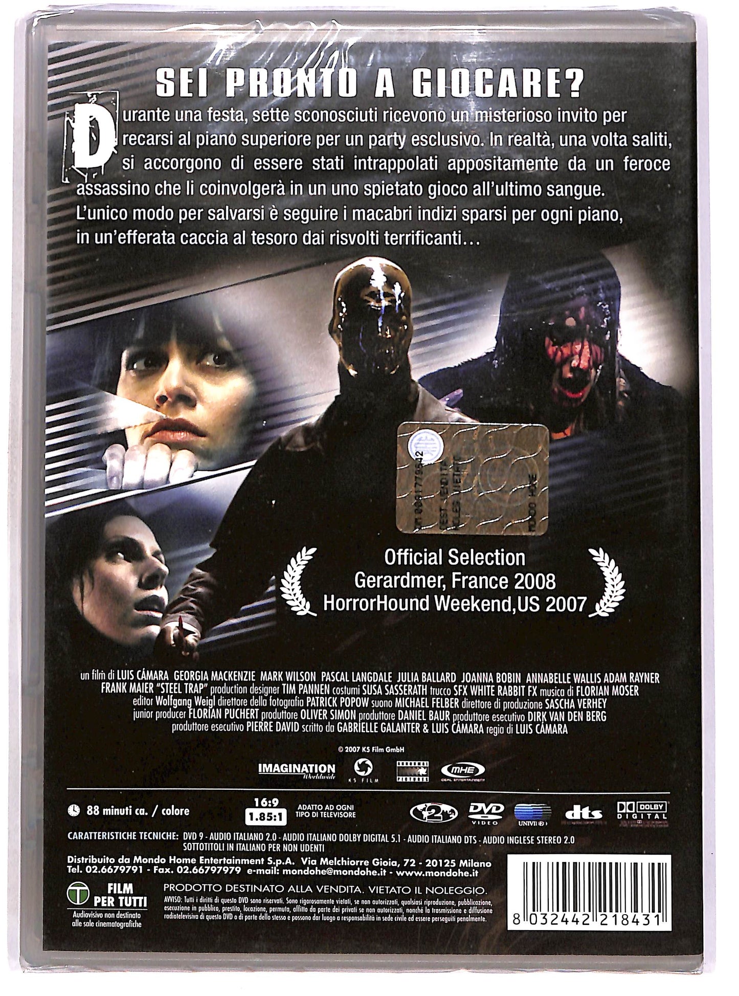 EBOND Trappola d'acciaio DVD D671037