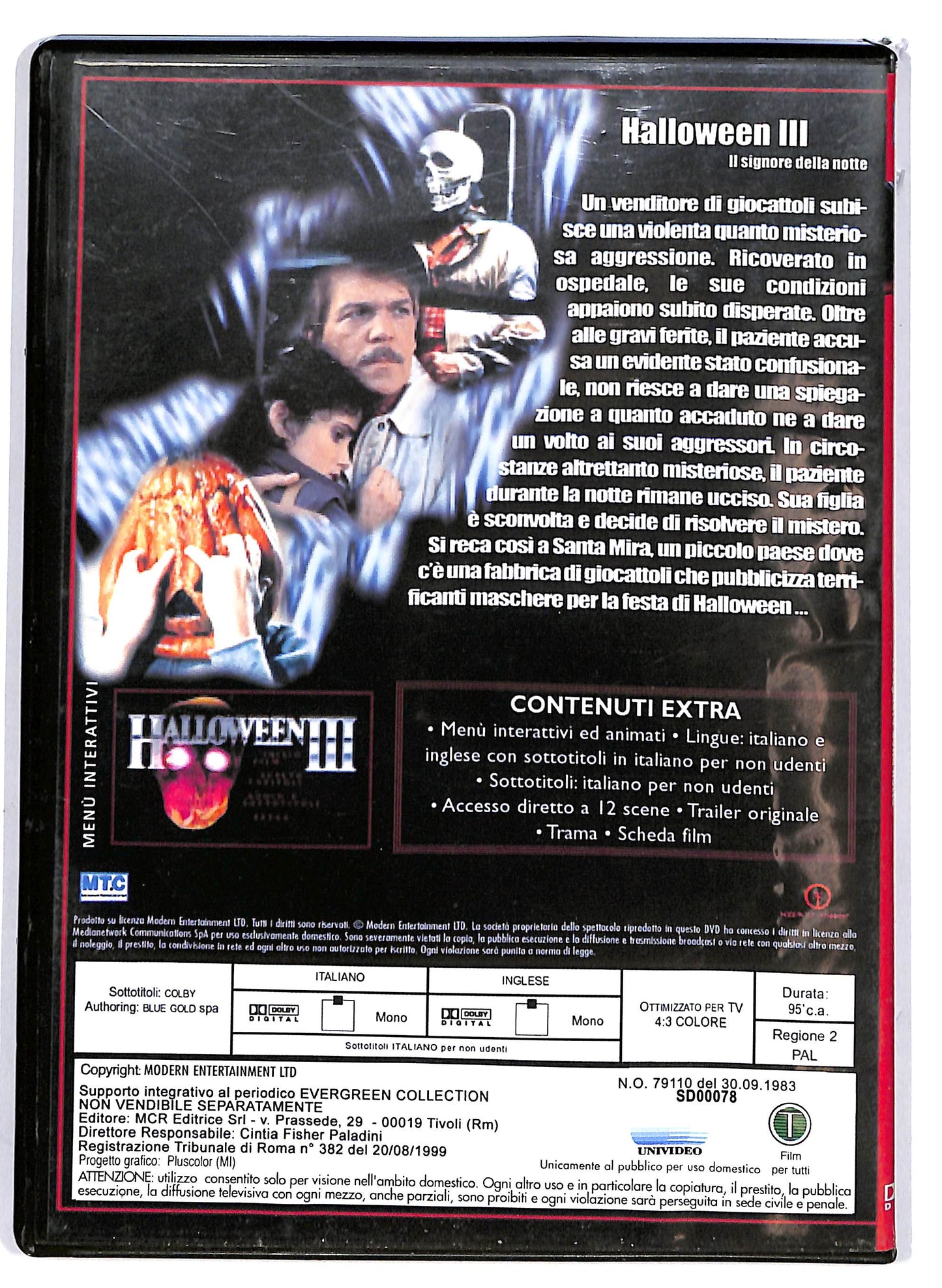 EBOND Halloween III - Il signore della notte EDITORIALE DVD D671205