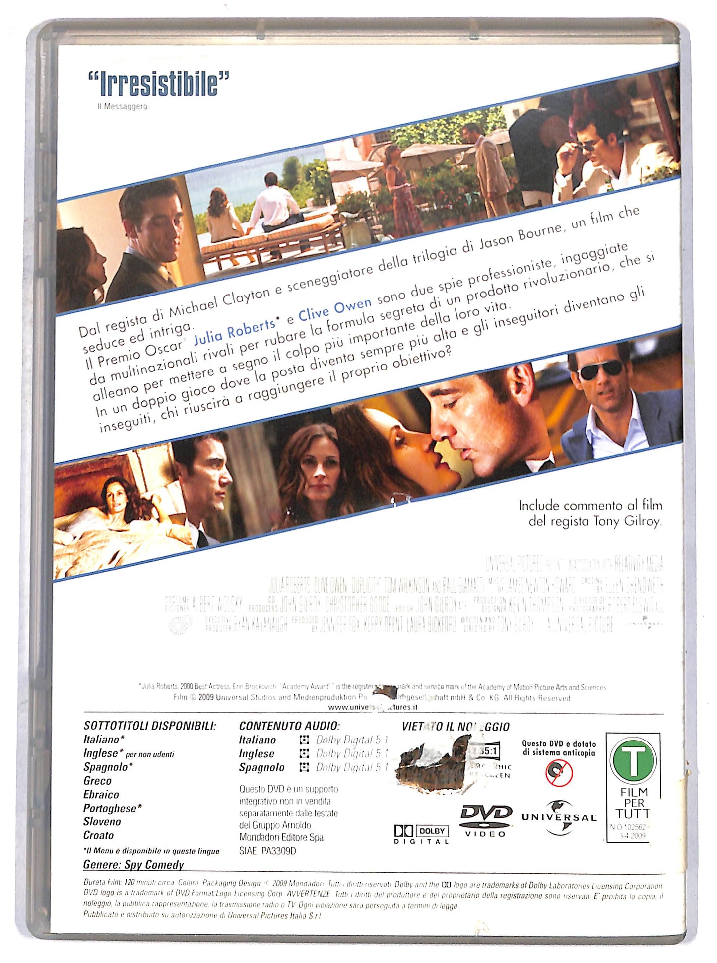 EBOND Duplicity EDITORIALE DVD D671327