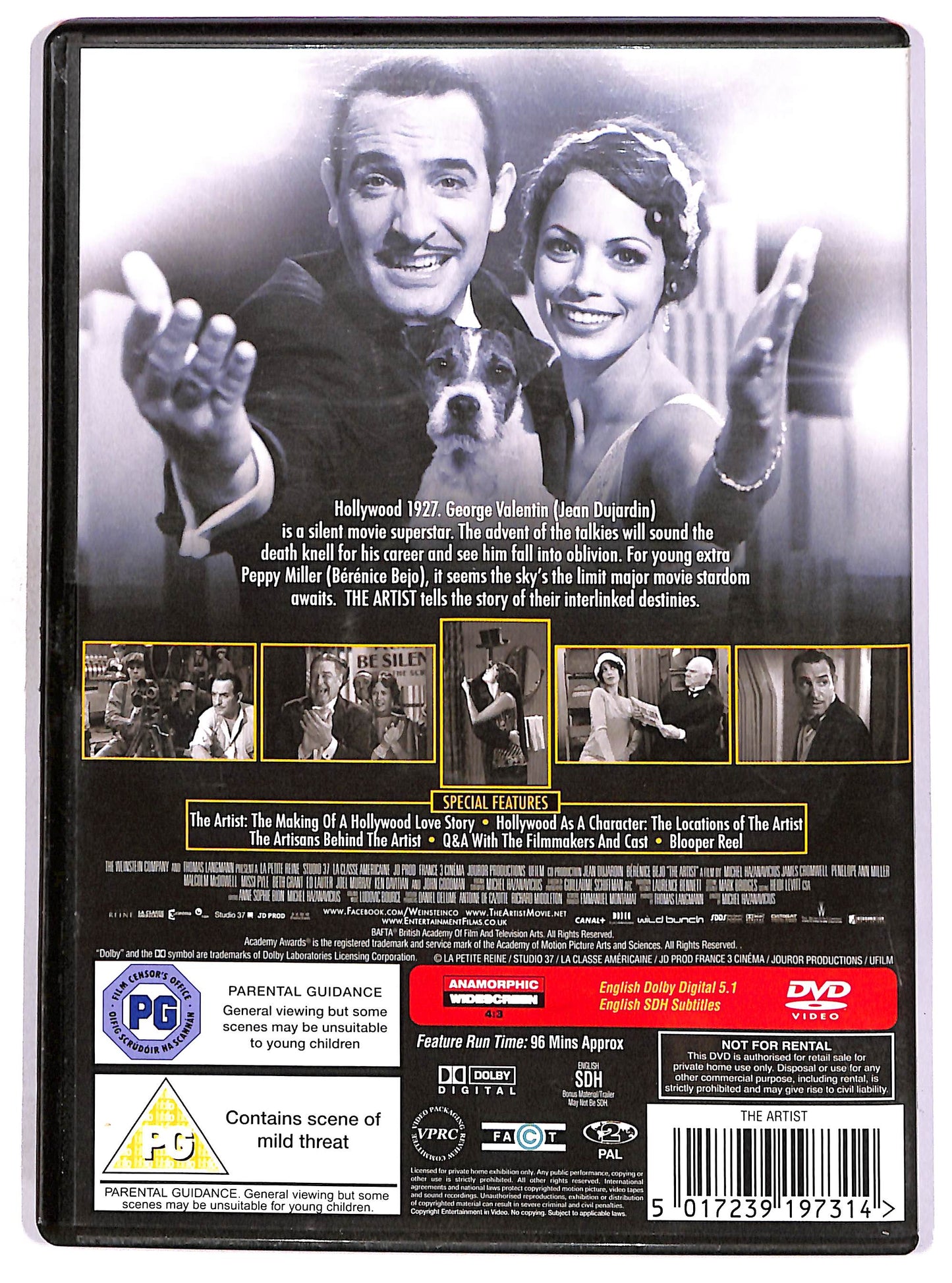 EBOND The Artist UK Edition DVD D671633