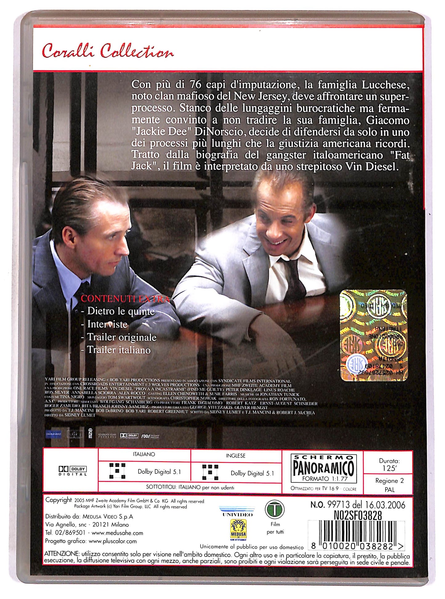 EBOND Find Me Guilty - Prova a incastrarmi Coralli Collection DVD D671738