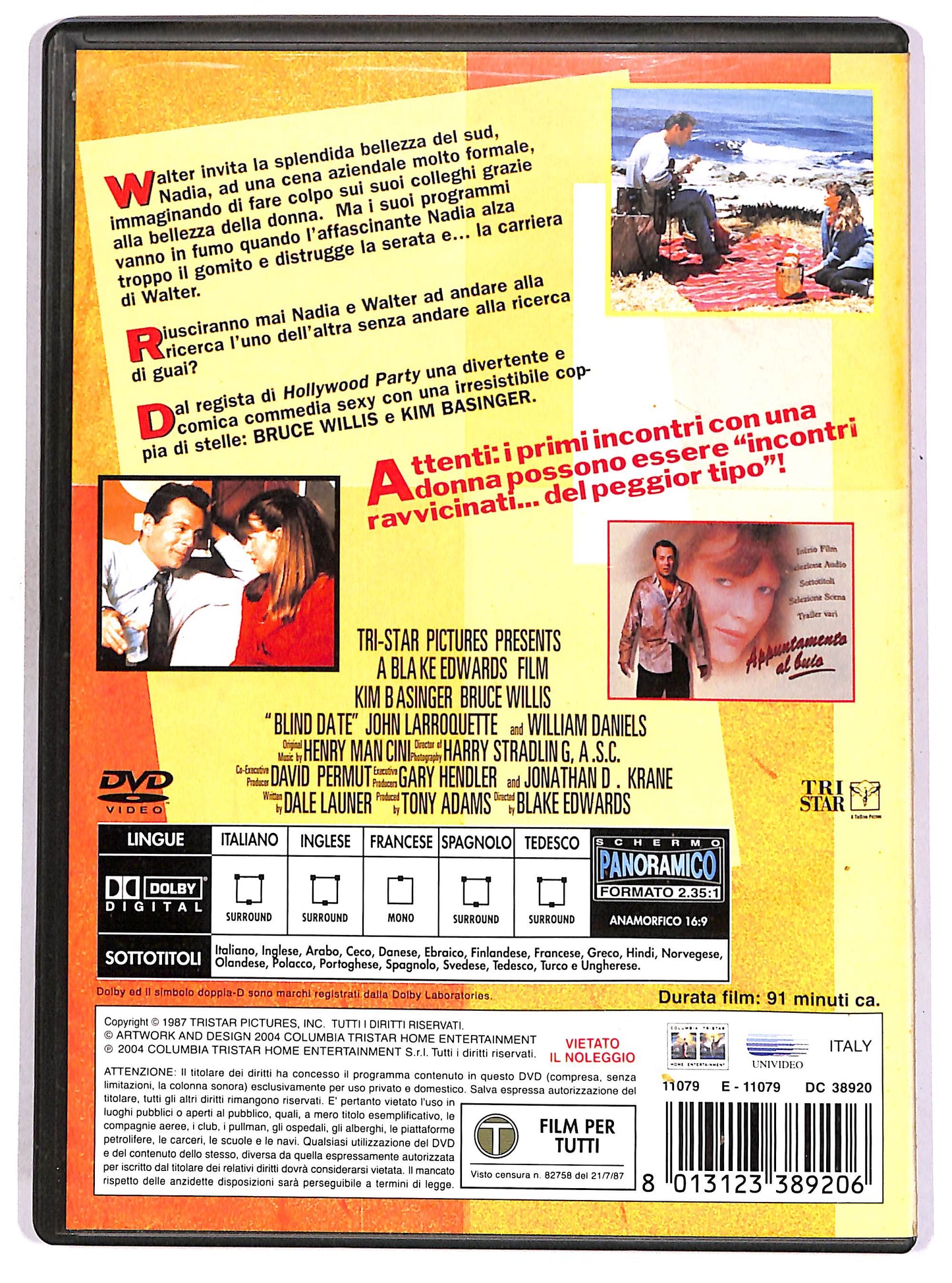 EBOND Appuntamento al buio DVD D671740