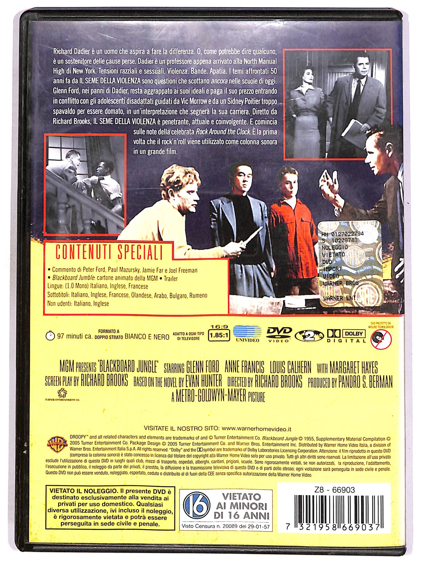 EBOND Il seme della violenza DVD D671755