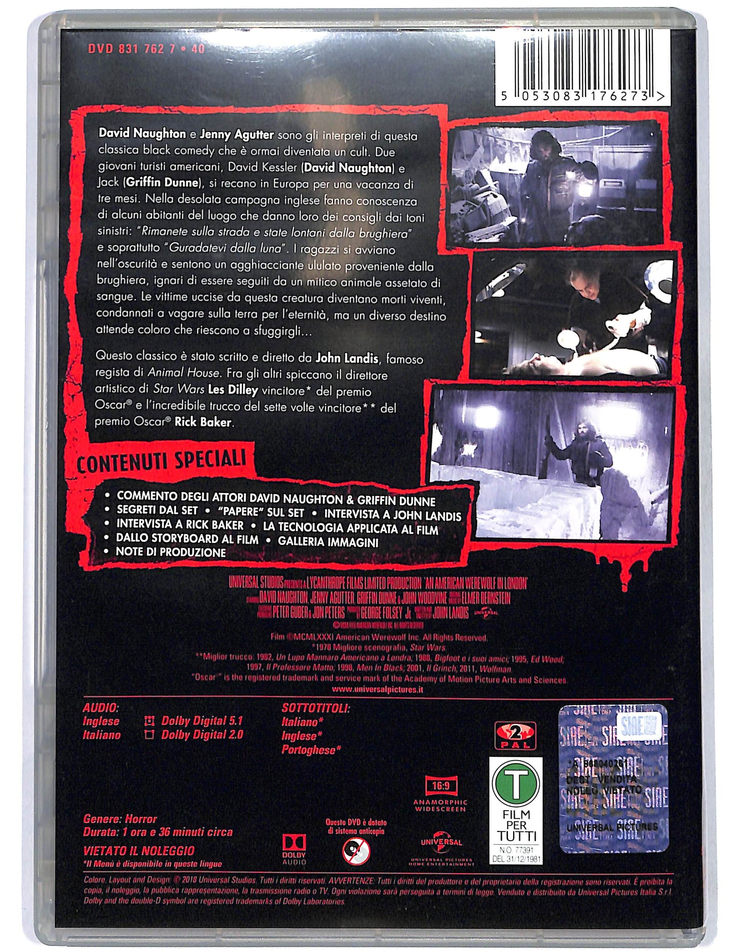 EBOND Un lupo mannaro americano a Londra DVD D671807