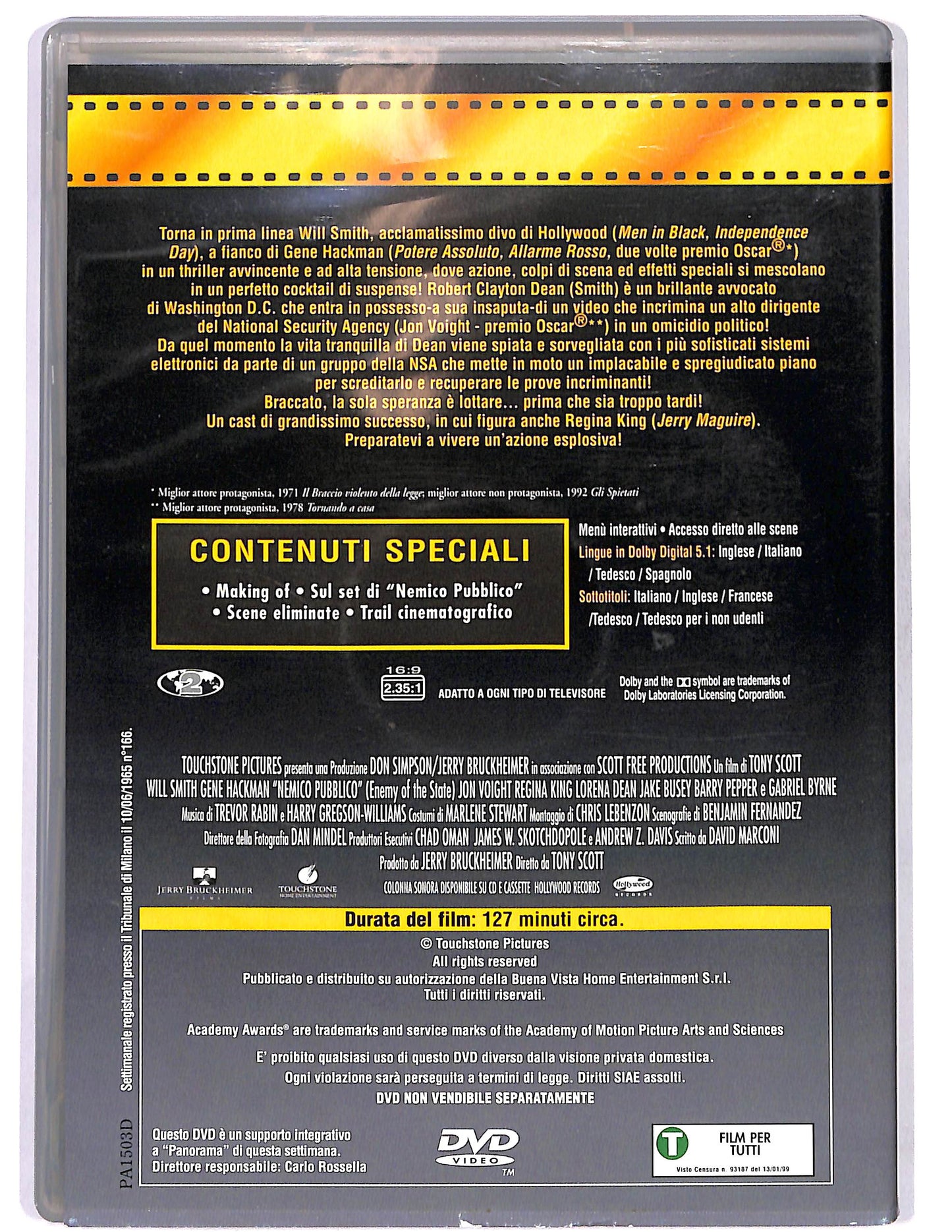EBOND Nemico pubblico NOLEGGIO DVD D671857
