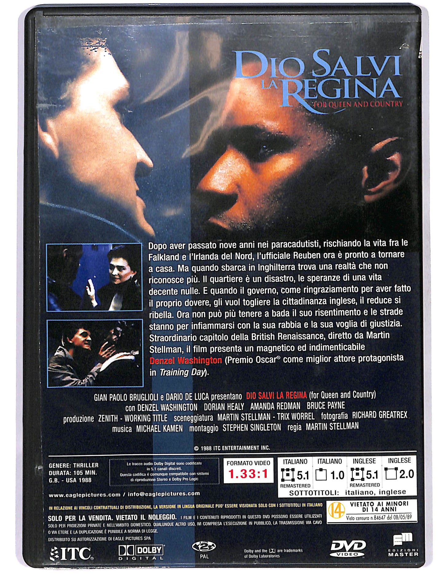 EBOND Dio salvi la regina EDITORIALE DVD D671912