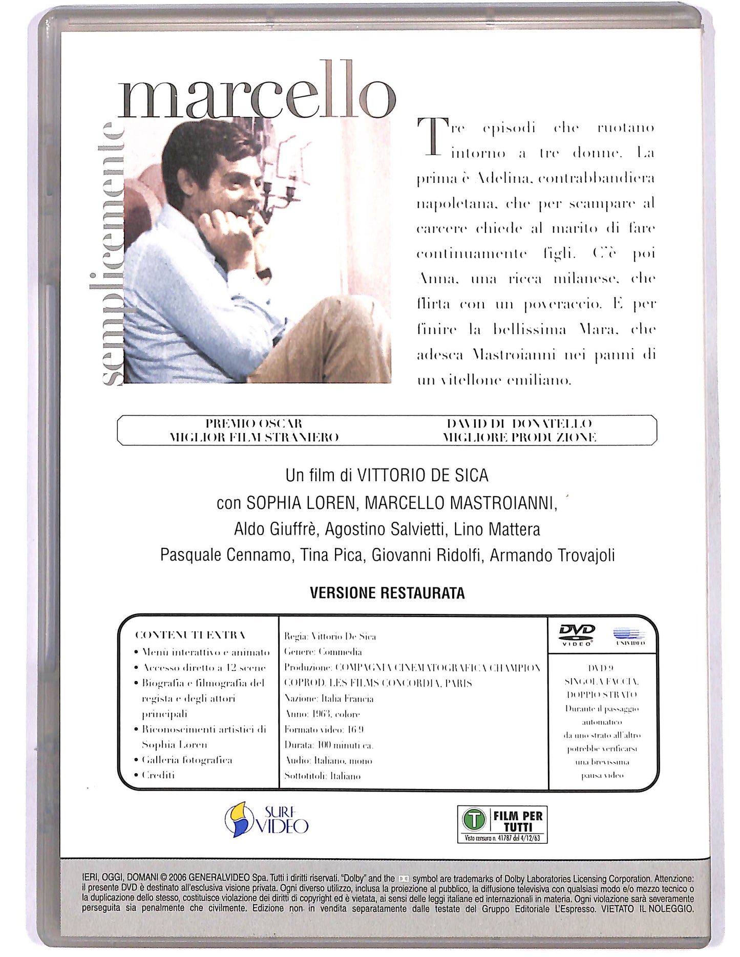 EBOND Ieri, oggi, domani EDITORIALE DVD D672007