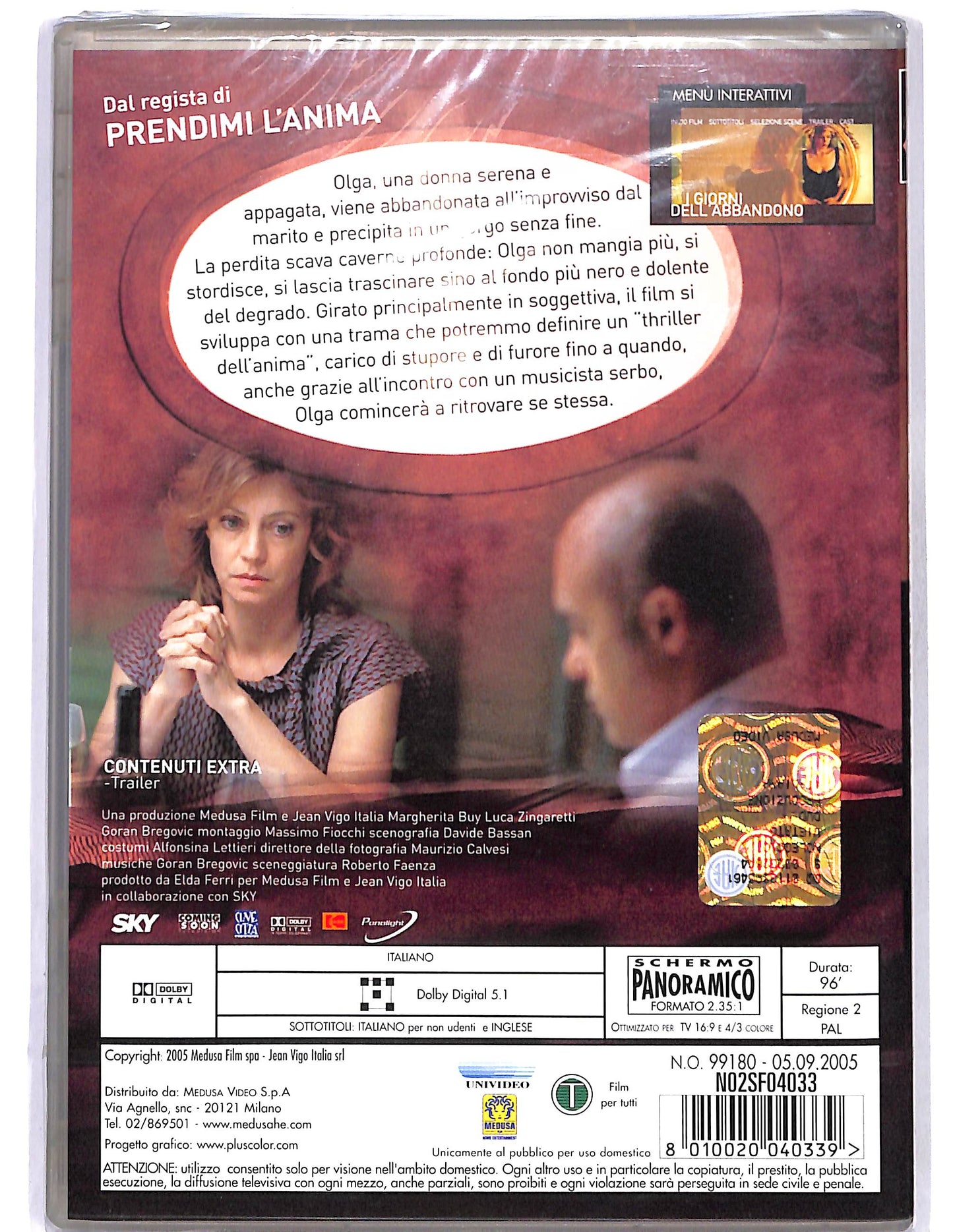 EBOND I giorni dell'abbandono DVD D672019