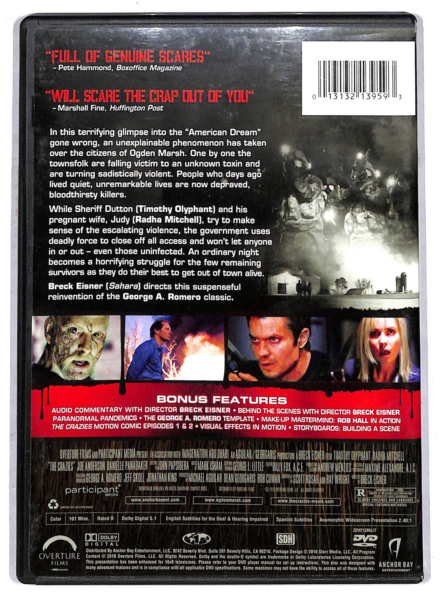EBOND The Crazies USA Edition DVD D672311