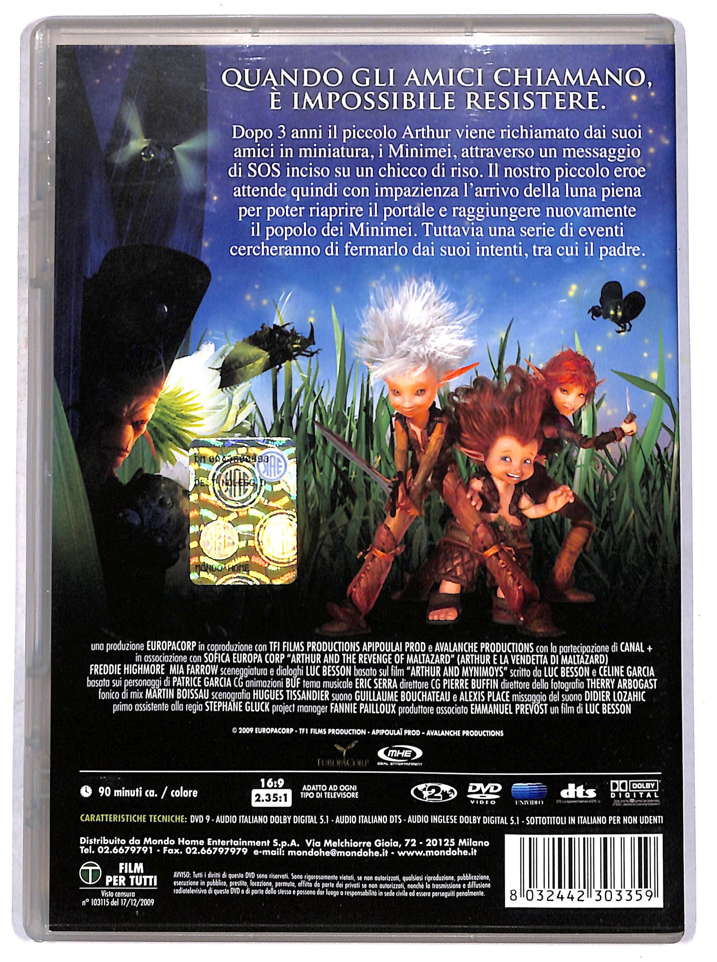 EBOND Arthur e la vendetta di Maltazard NOLEGGIO DVD D672342